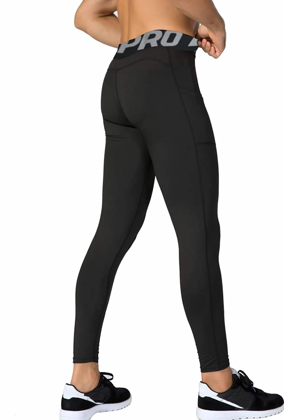 Leggings de Compresión para Hombre Running Fitness