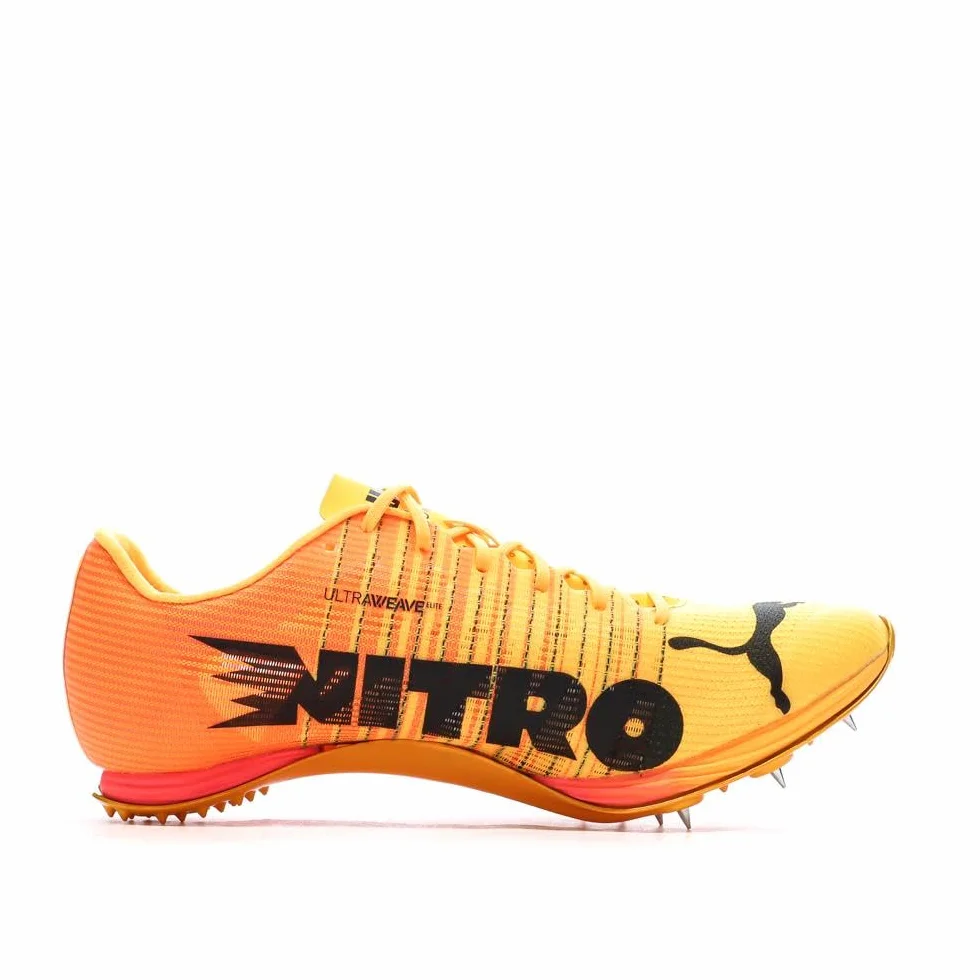 PUMA Evospeed 400 Nitro Elite 2 Zapatillas deportivas con Crampons Naranja