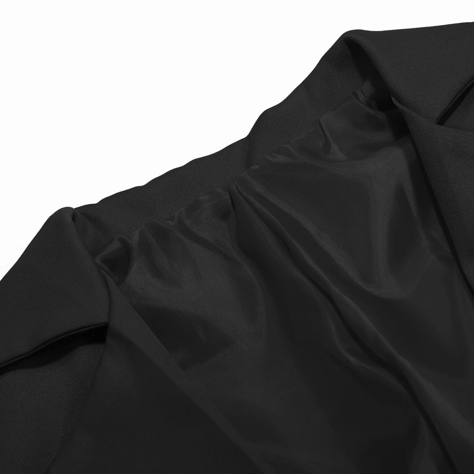 Blazer Niñas Chaqueta Manga Larga Cuello Solapa