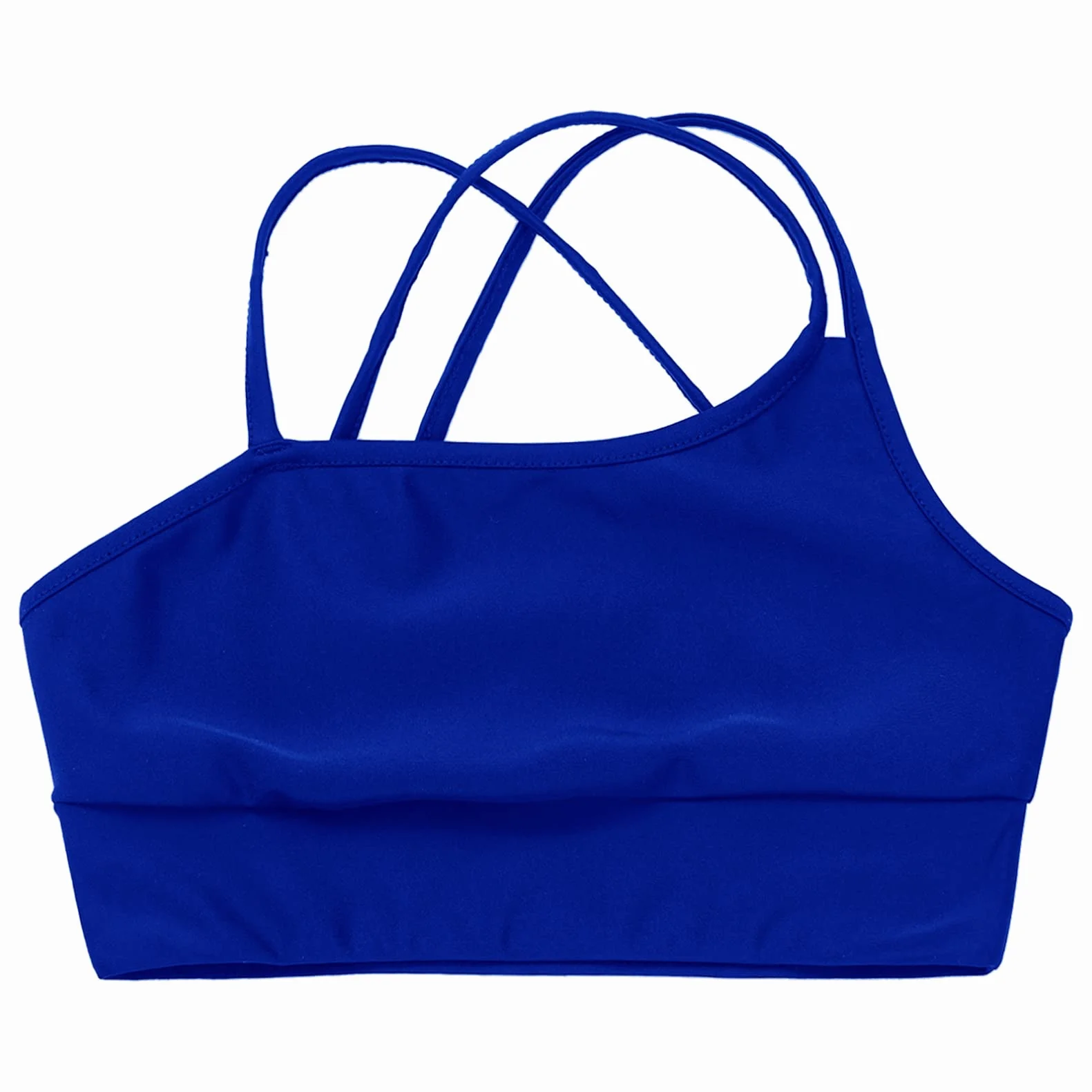 TiaoBug Sujetador Deportivo para Niñas Camiseta Tirantes Deportes Elástica Tank Top Gimnasia Danza Fitness Running