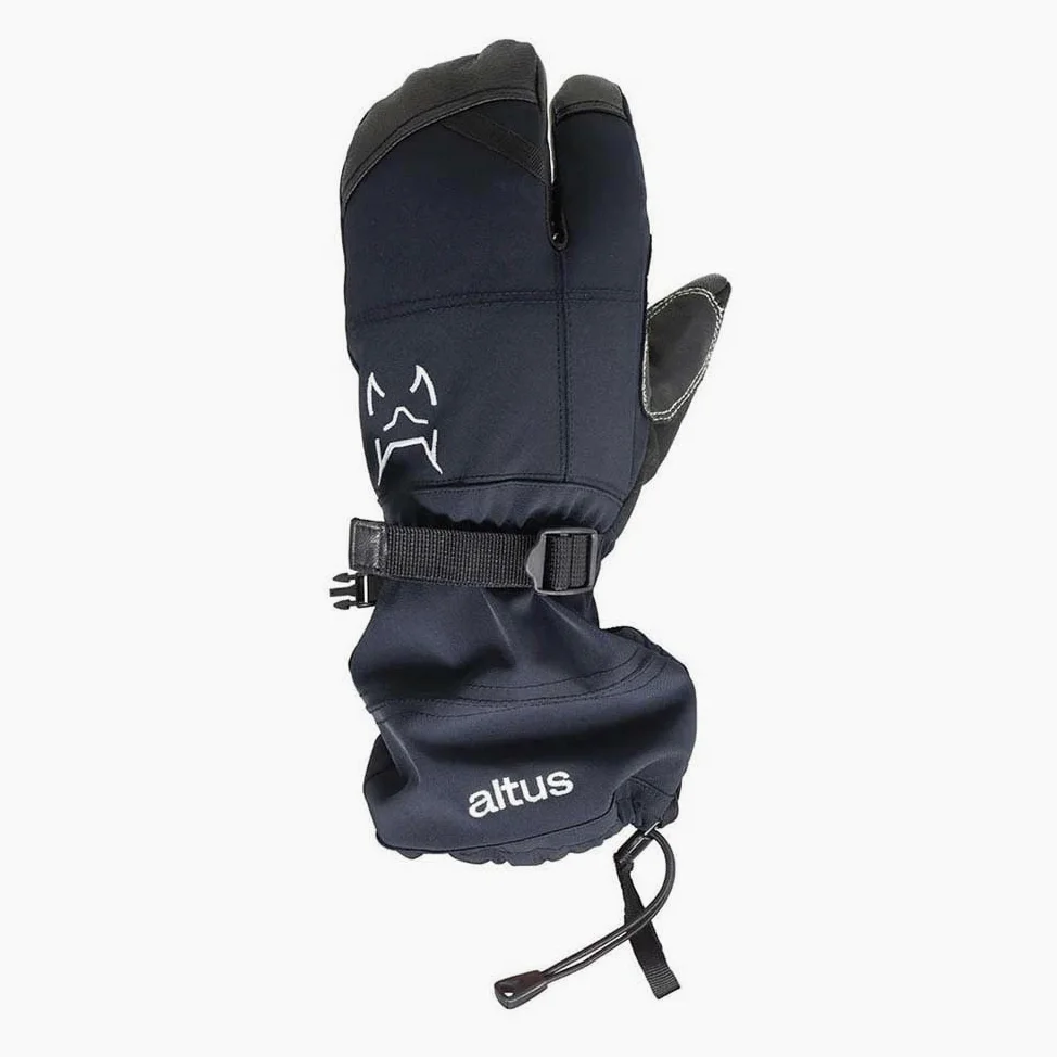 ALTUS Glaciar Manopla Tri-Dedo | con sotoguante de Polar | Guante Impermeable | Guante para esquí |