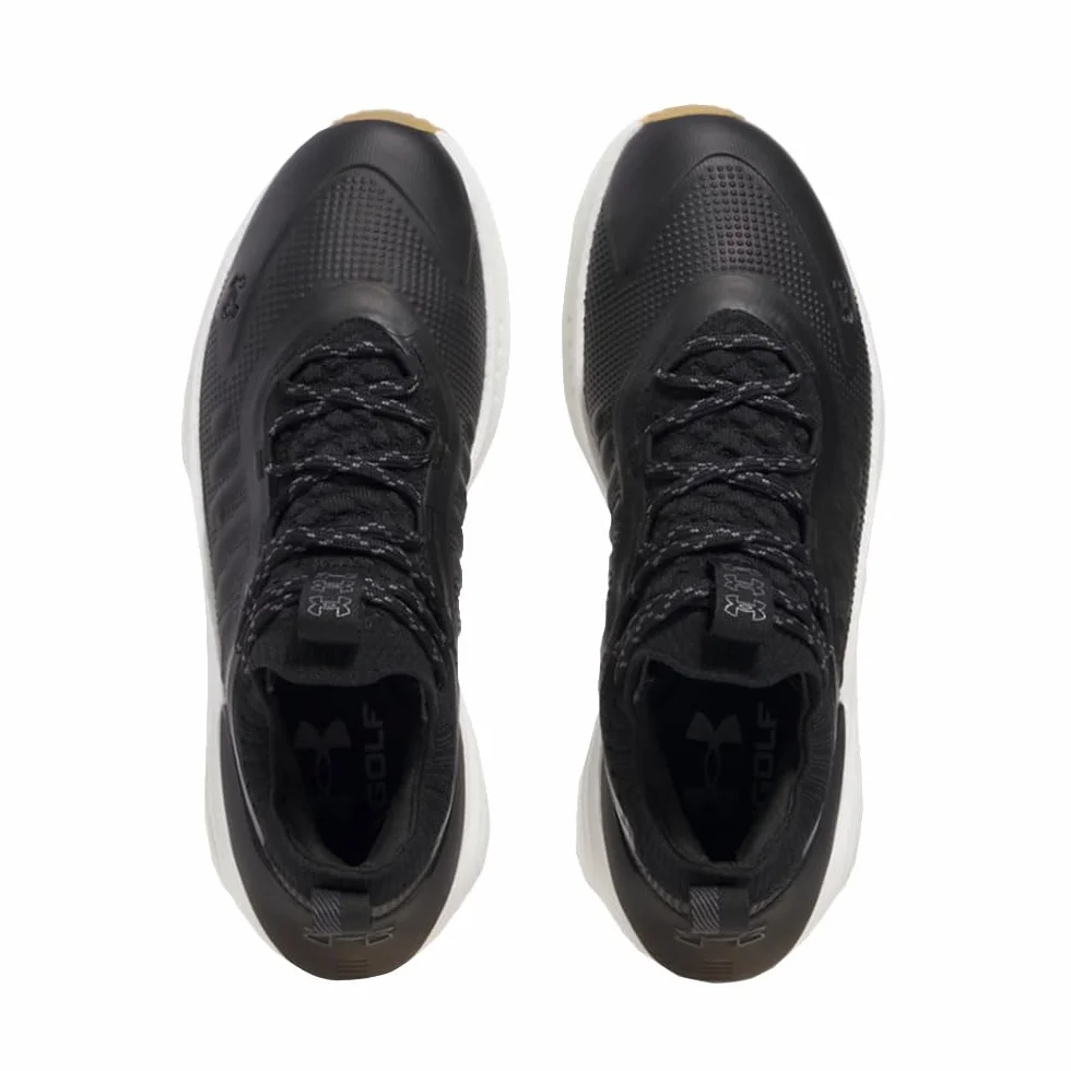 Under Armour Phantom Fore Zapatos de golf sin pinchos para hombre 2025 Negro/Acento 10.5