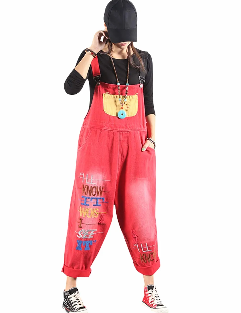 Pantalones Petos Sin Mangas Monos Mujer