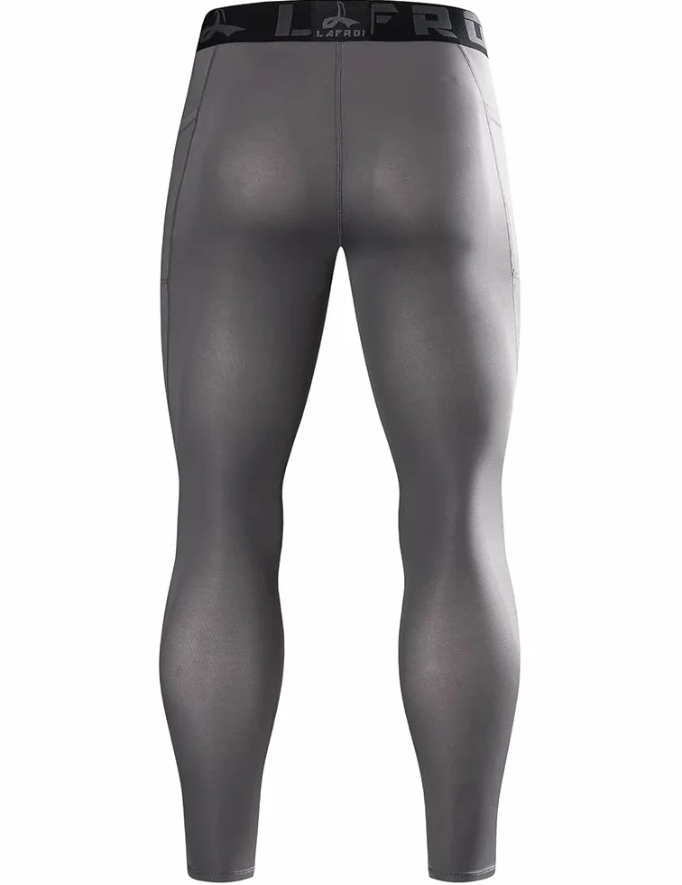 LAFROI Mallas de compresión para Hombre, Secado rápido, Ajuste Fresco YSK08