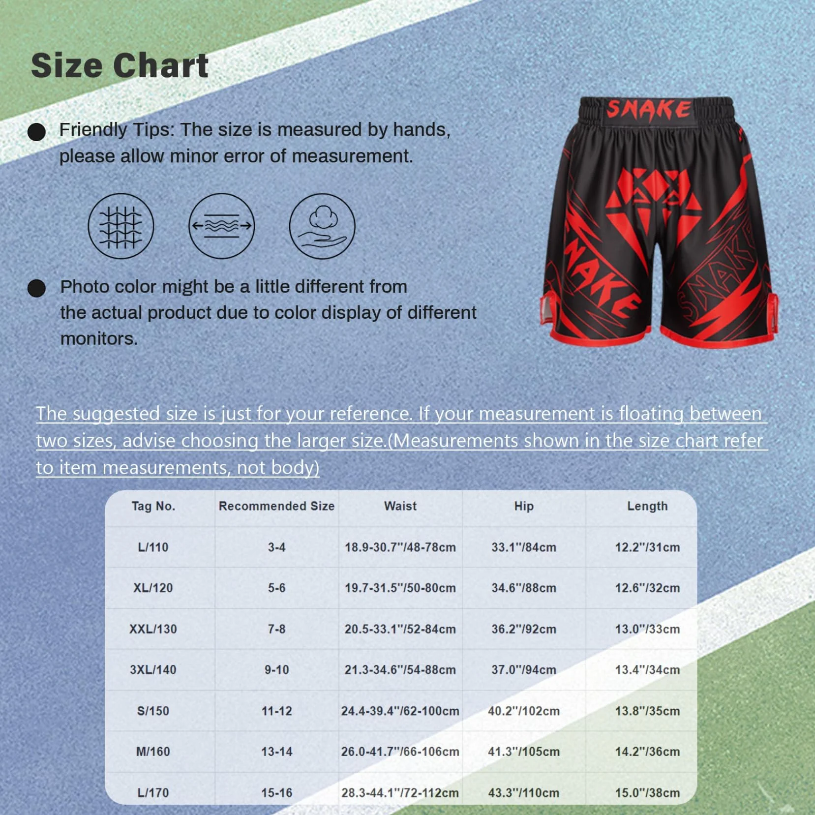 Pantalones cortos de boxeo Muay Thai para niños MMA lucha artes marciales