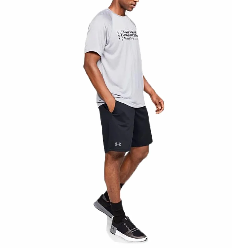 Under Armour Shorts de Malla técnica para Hombre, Azul
