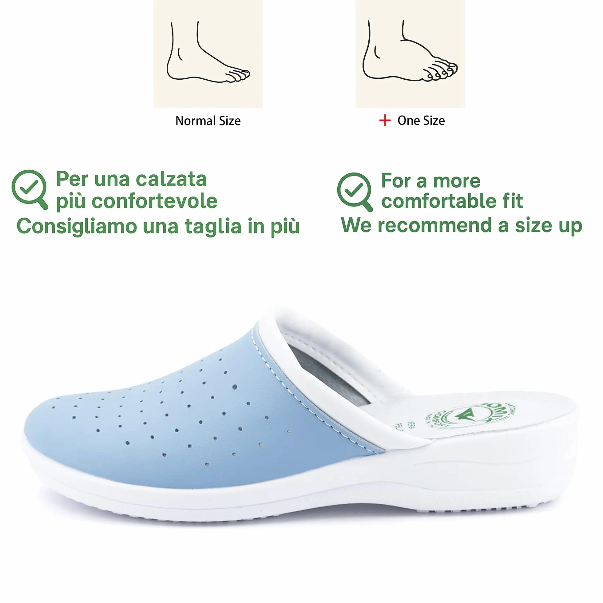 JOMIX Zapatillas Sanitarias de Estar por Casa para Mujer Anatómicas Cómodos Ligero Respirable