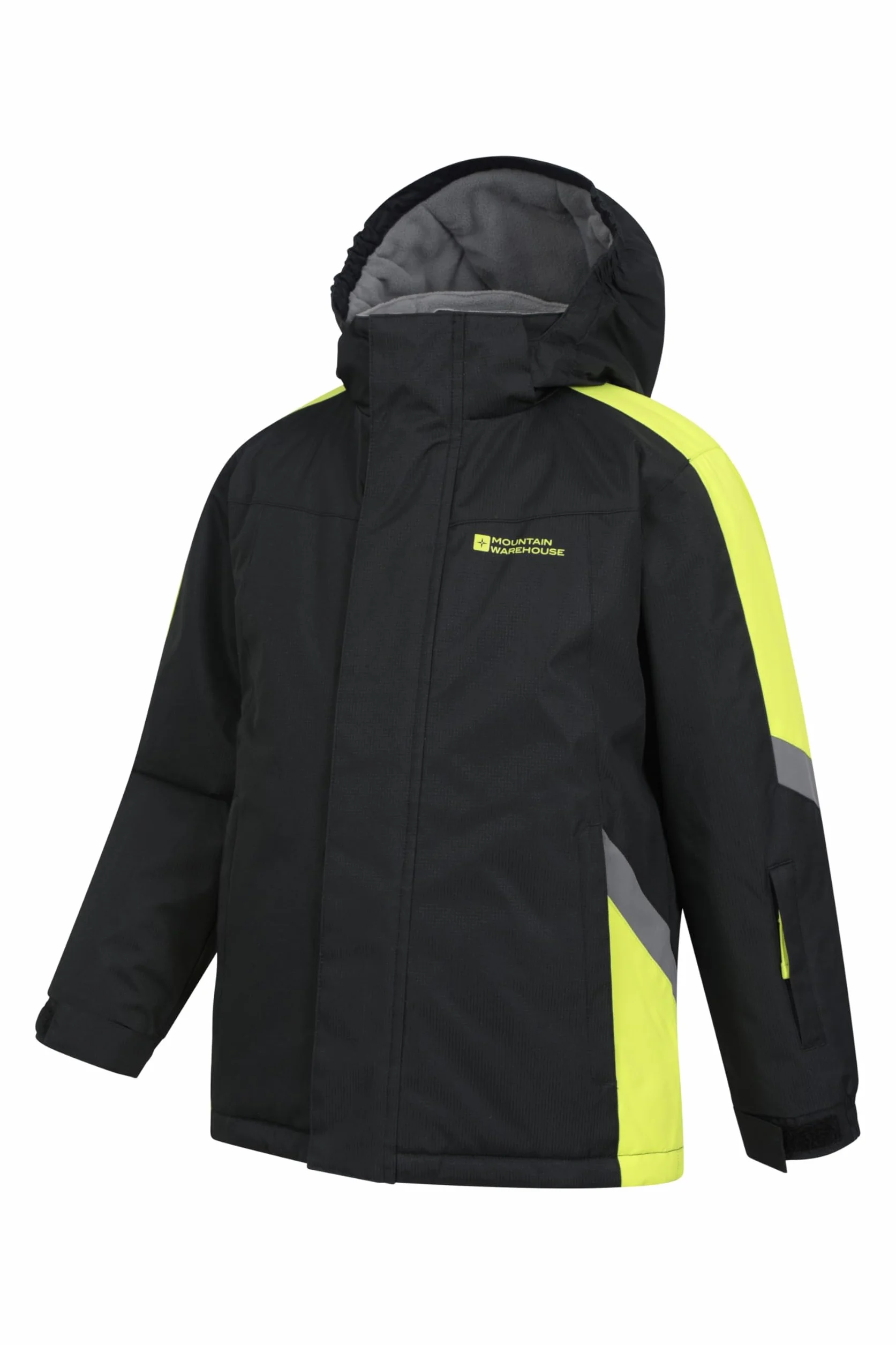 Mountain Warehouse Chaqueta Nieve Raptor niños Abrigo Invierno Impermeable Forro Polar