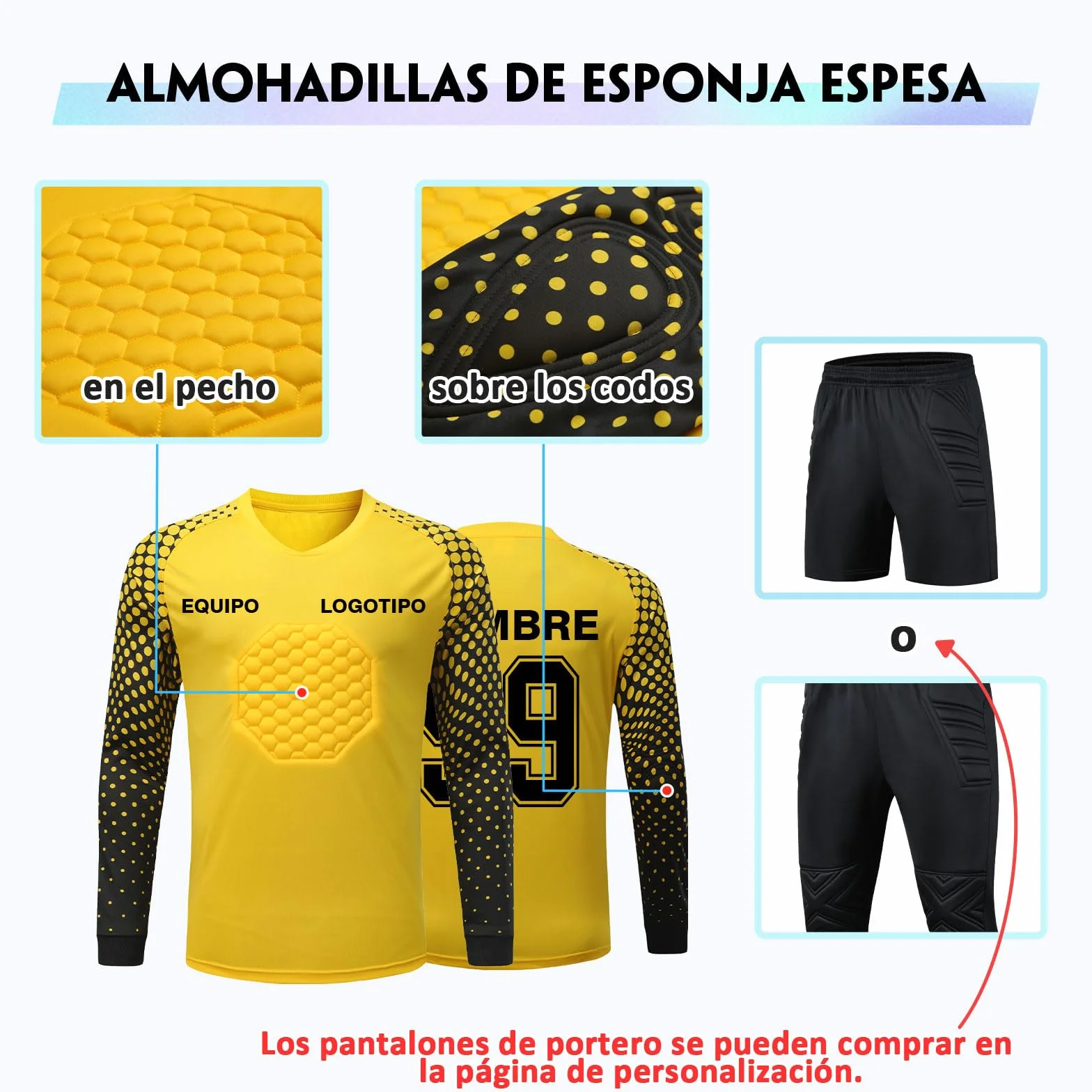 Camiseta Portero Personalizado Niño Mujer Niña Hombre