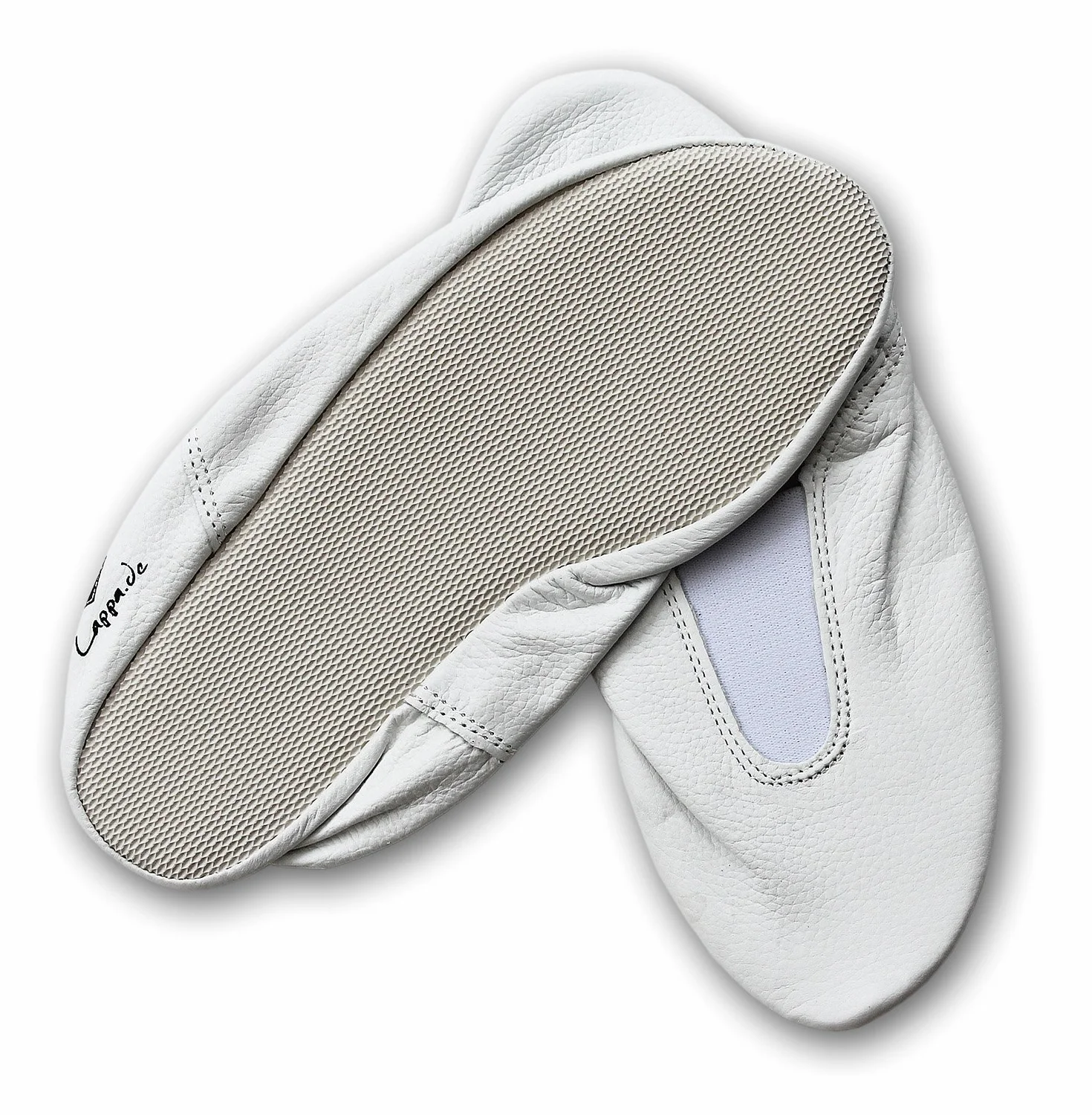 Mocasn Plano Lappade 246gg Gummisohle Weiß Unisex Adulto
