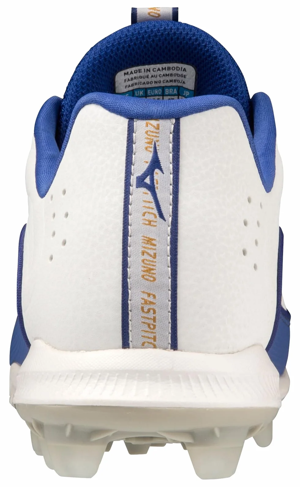 Mizuno Finch Elite 6 Low TPU Tacos de sóftbol Mujer