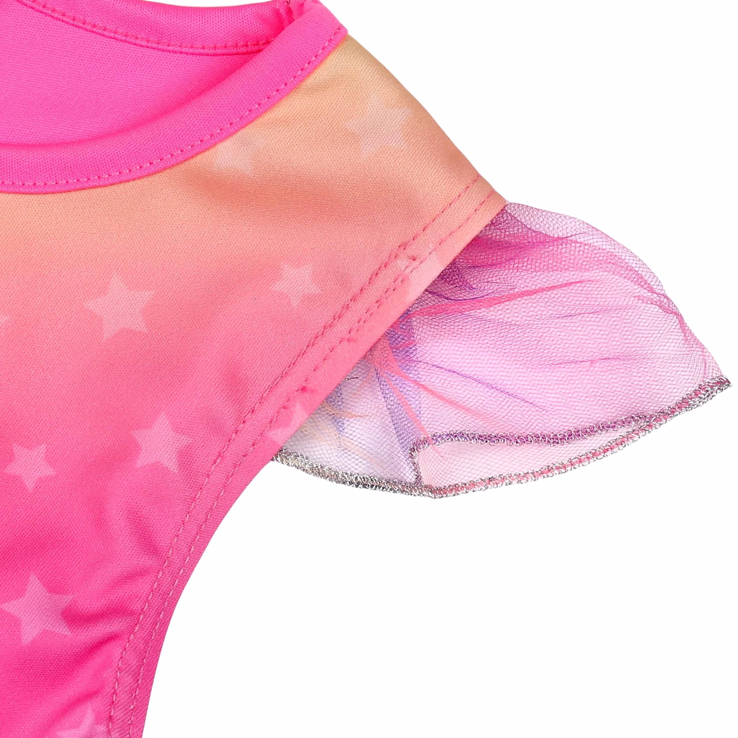 Paw Patrol Skye vestido de manga corta de tul para niña