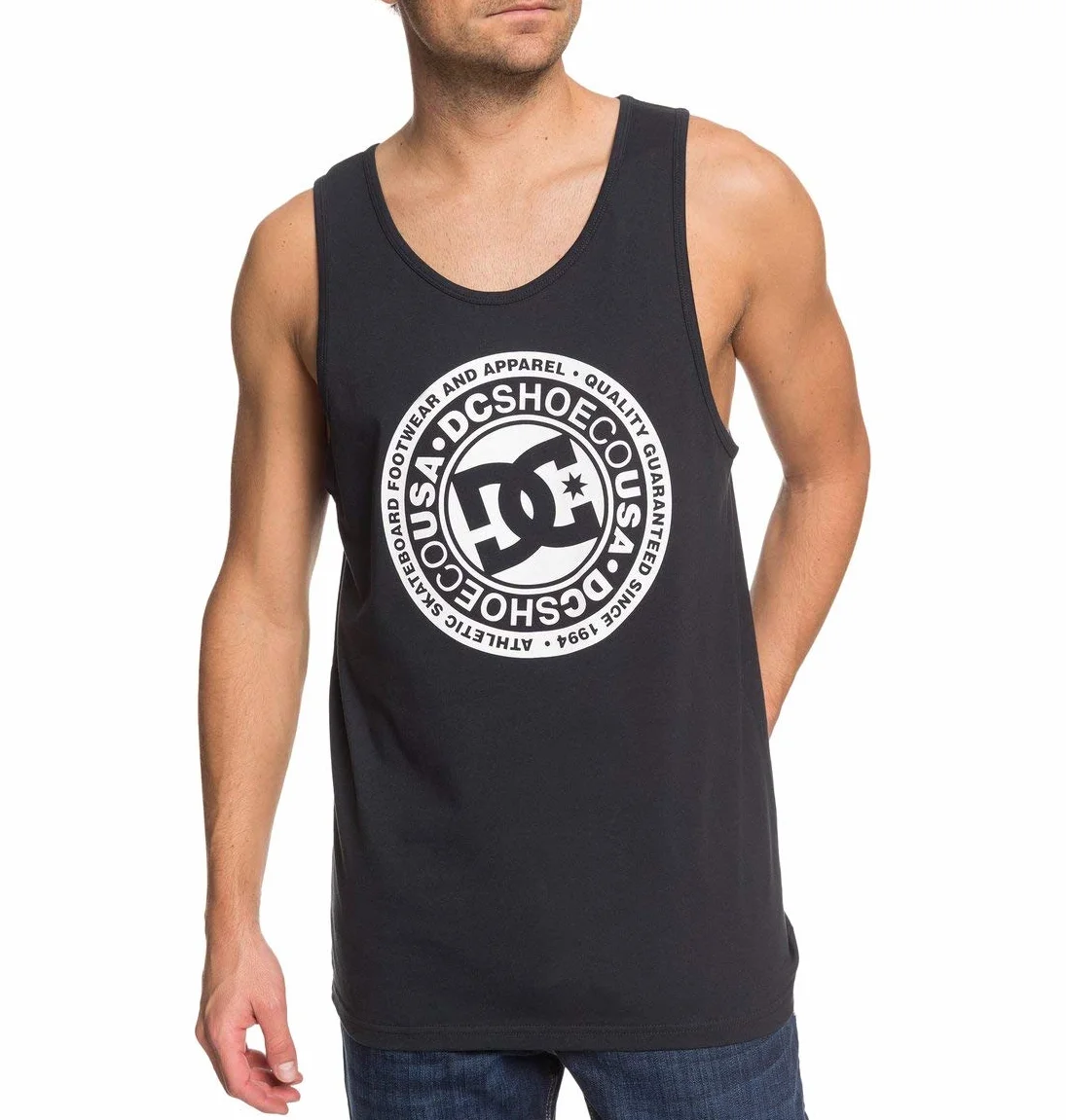 DC Shoes Circle Star Camiseta Sin Mangas Hombre Pack de 1