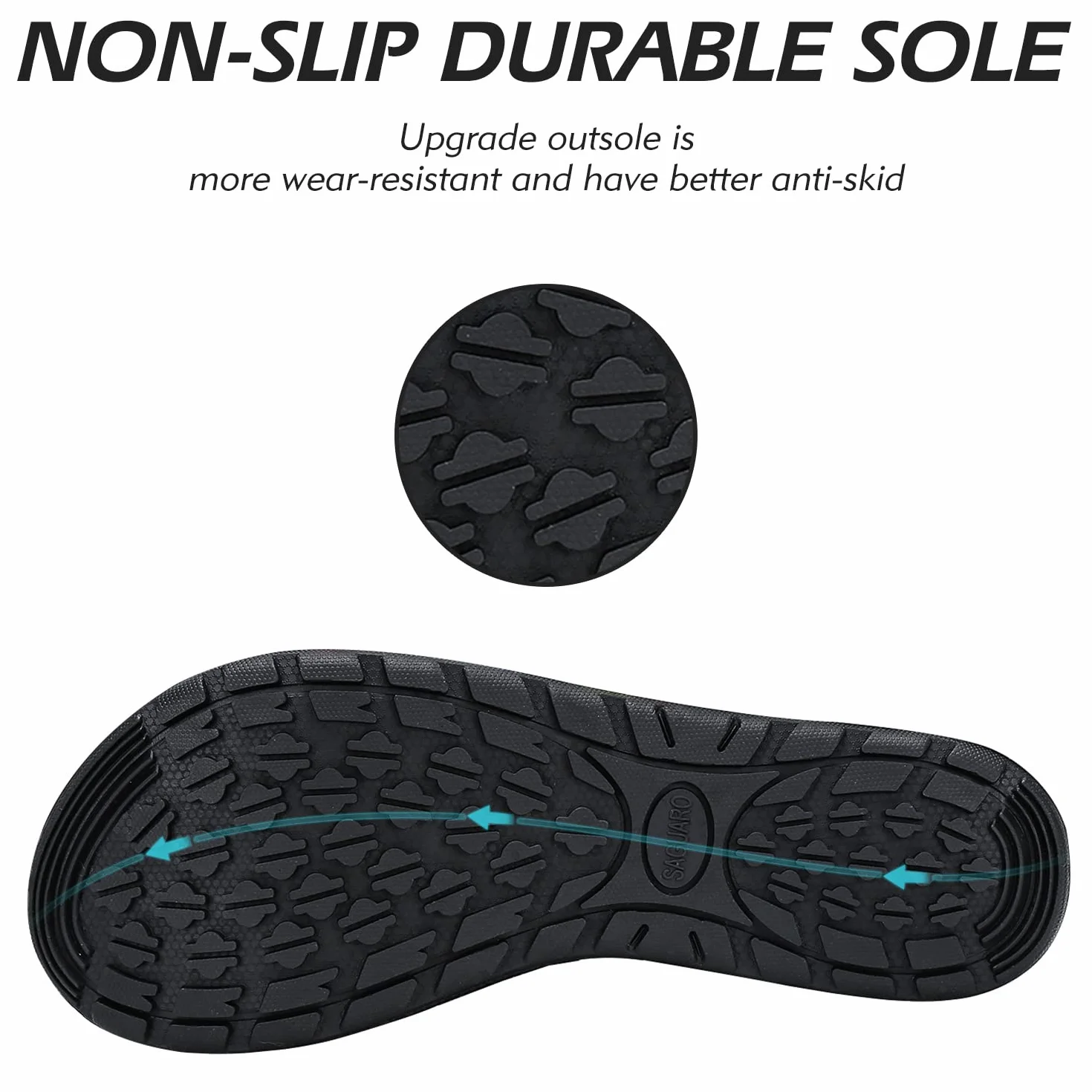 SAGUARO Zapatos de Agua Hombre Mujer Escarpines Secado Rápido Calcetines Natación Calzado Surf Acuáticos Deporte