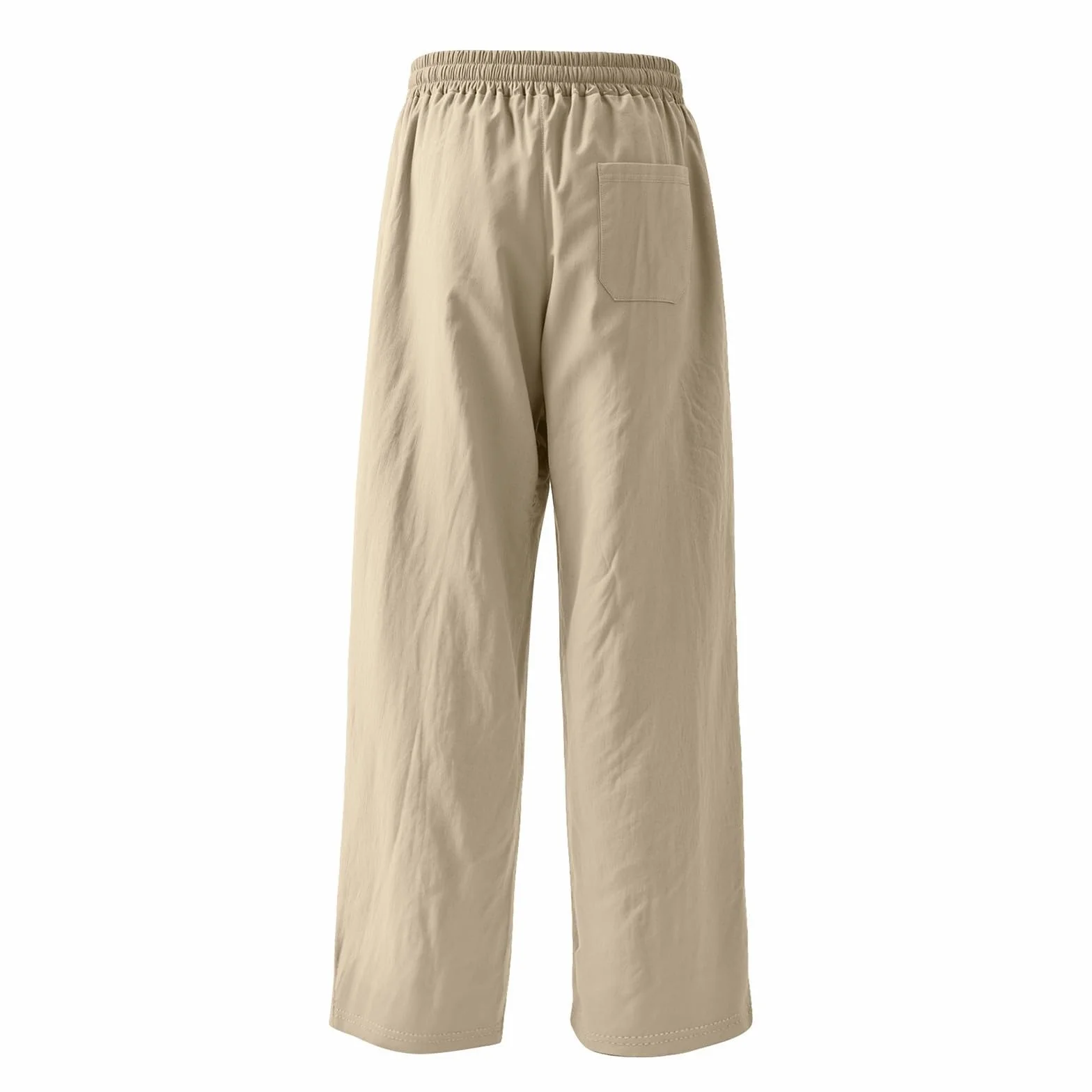 Pantalones Palazzo Largos Anchos de Lino Muselina para Niñas y Adolescentes