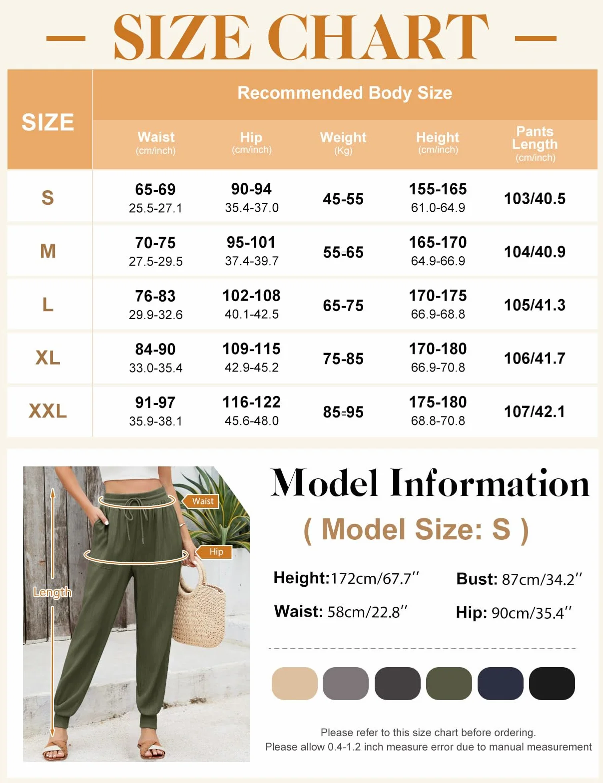 Yuson Pantalones Mujer Verano Lino Palazzo Cintura Alta Rectos Cómodos Bolsillos Cordón