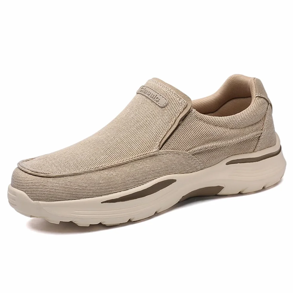 MEIION Zapatos de lona para hombre de aguas profundas, cómodos, ligeros y transpirables