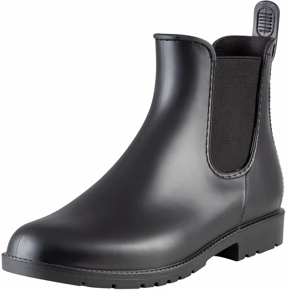 PFIFF Botín Jodhpur PVC bota de montar niños señora negro 29-42