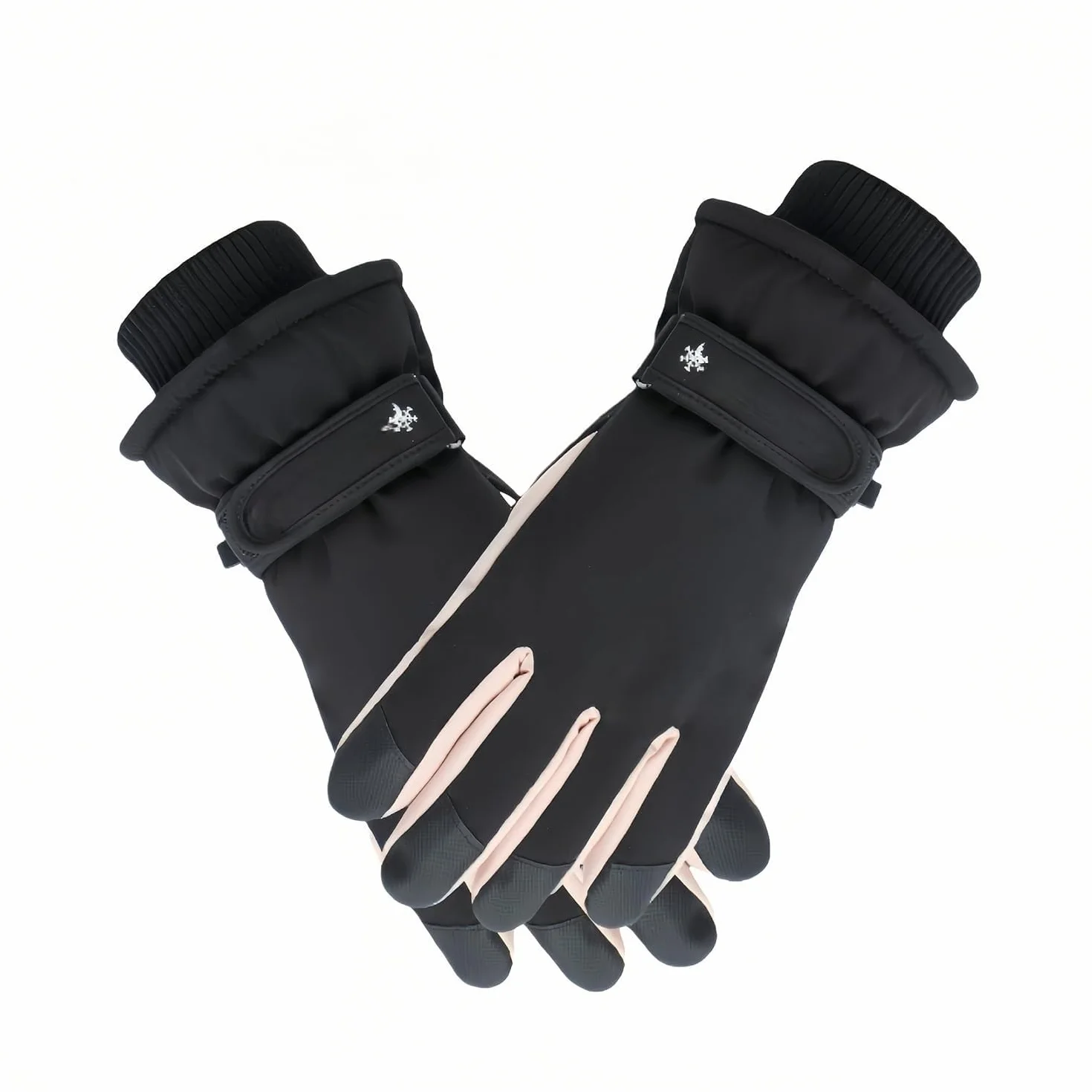 Guantes impermeables para pantalla táctil de invierno para mujer y hombre cálidos de esquí