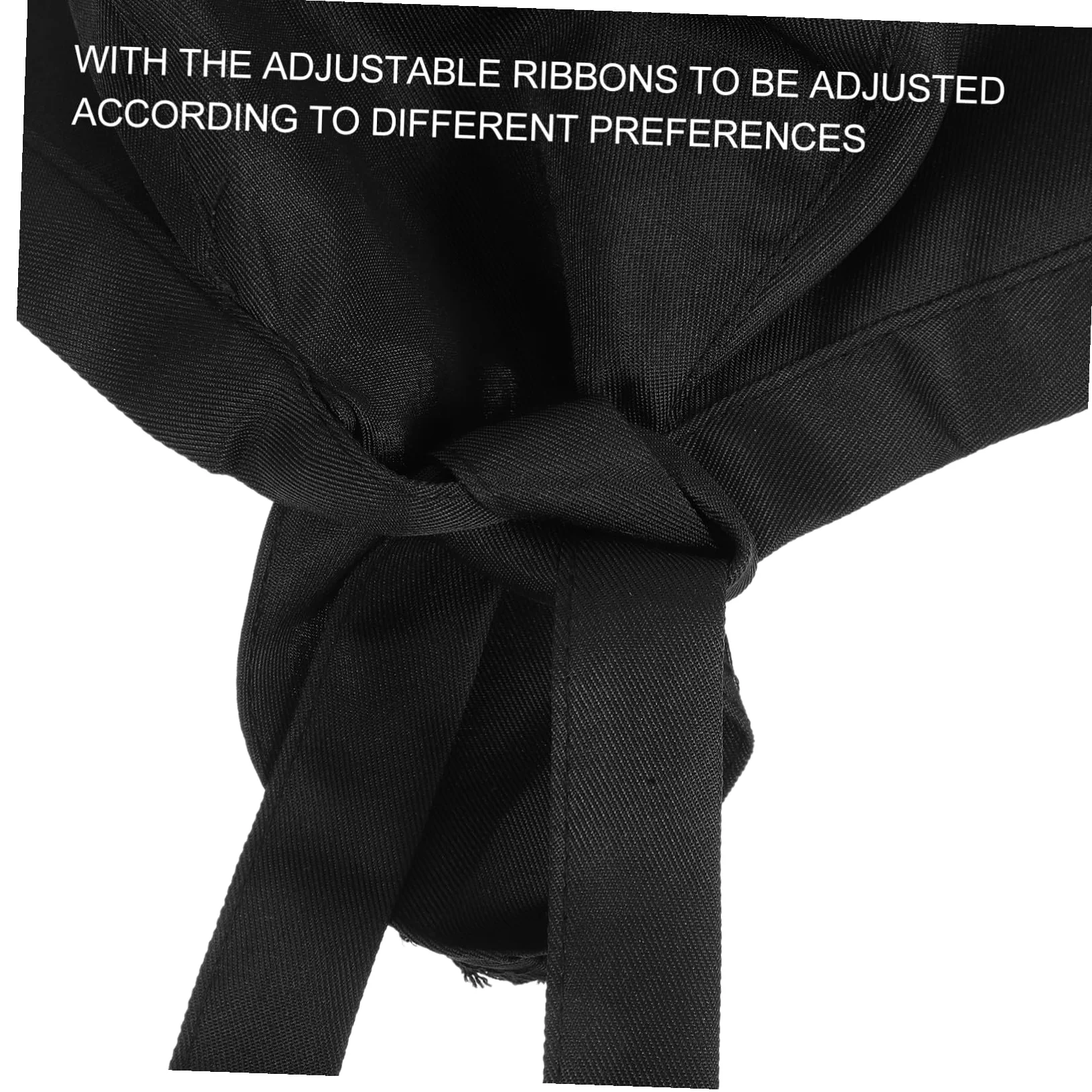 Sombrero de Chef Ajustable de Tela Negro, 3 Piezas para Hombres | Diseño Simple y Moda, Cómodo para Uso Diario y Trabajo, Tacto Suave, Estilo Uniforme