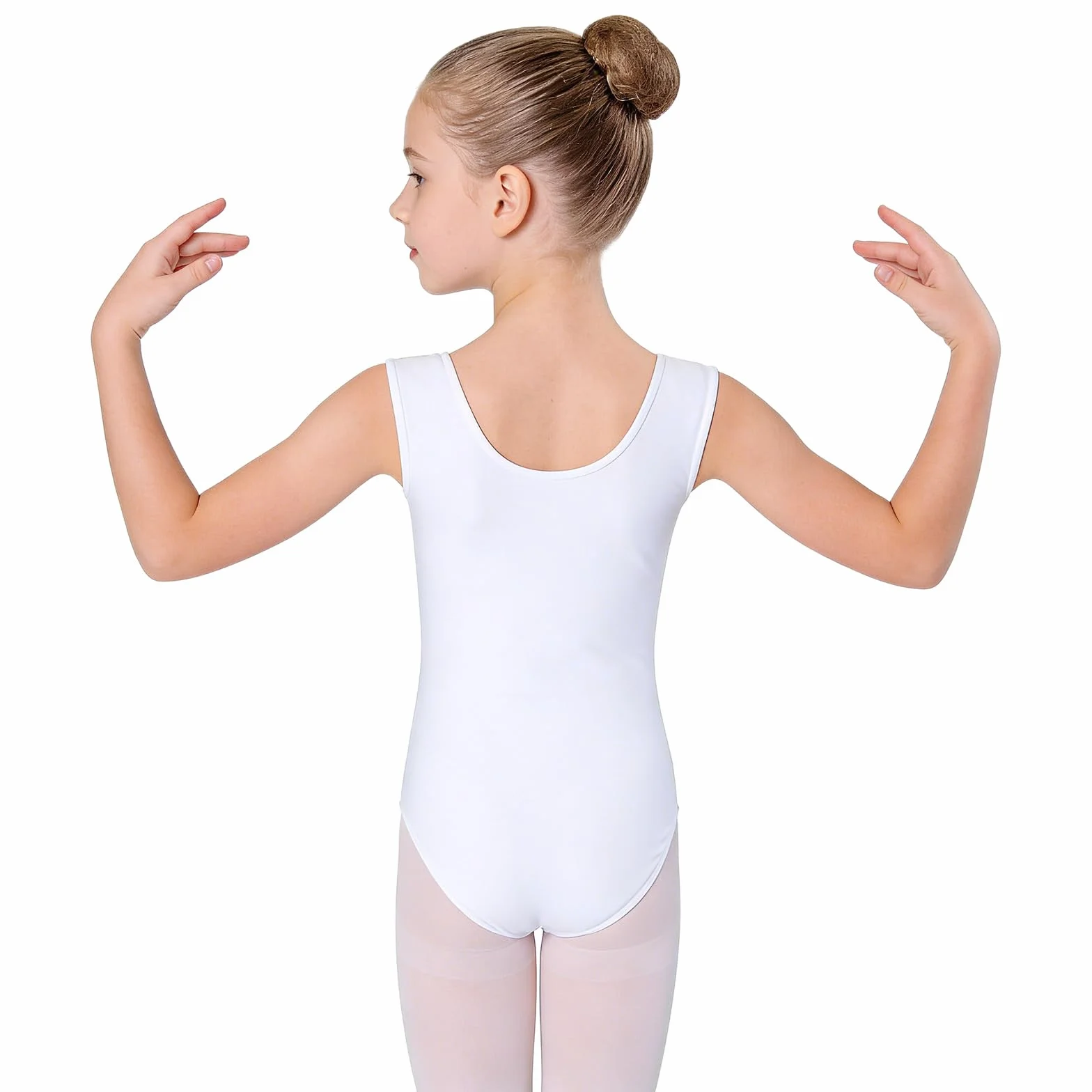 Wildarms Maillot de ballet sin mangas para niñas baile gimnasia