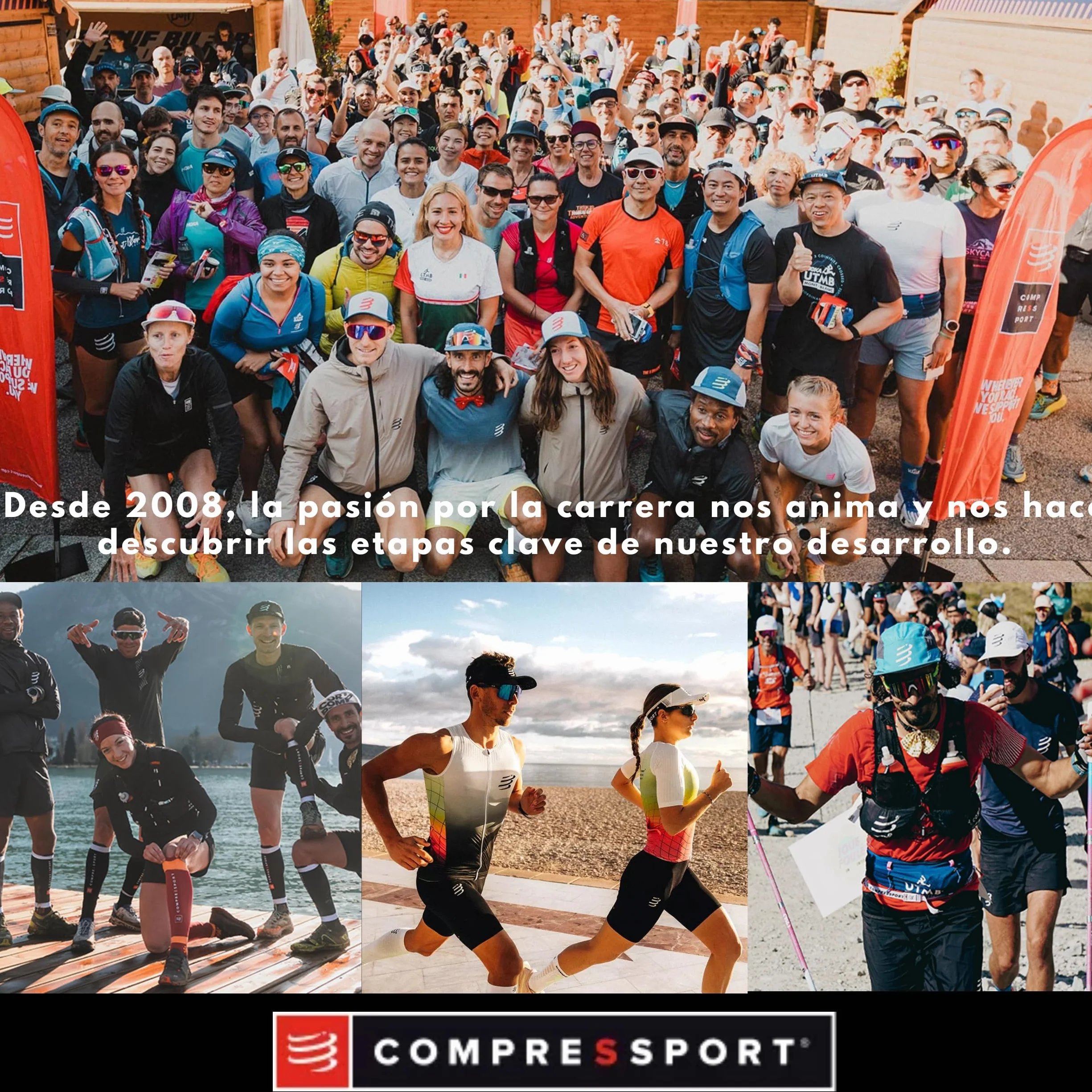 Compressport Pro Racing Socks V3.0 Trail - Calcetines de Trail Running con Amortiguación y Estabilidad