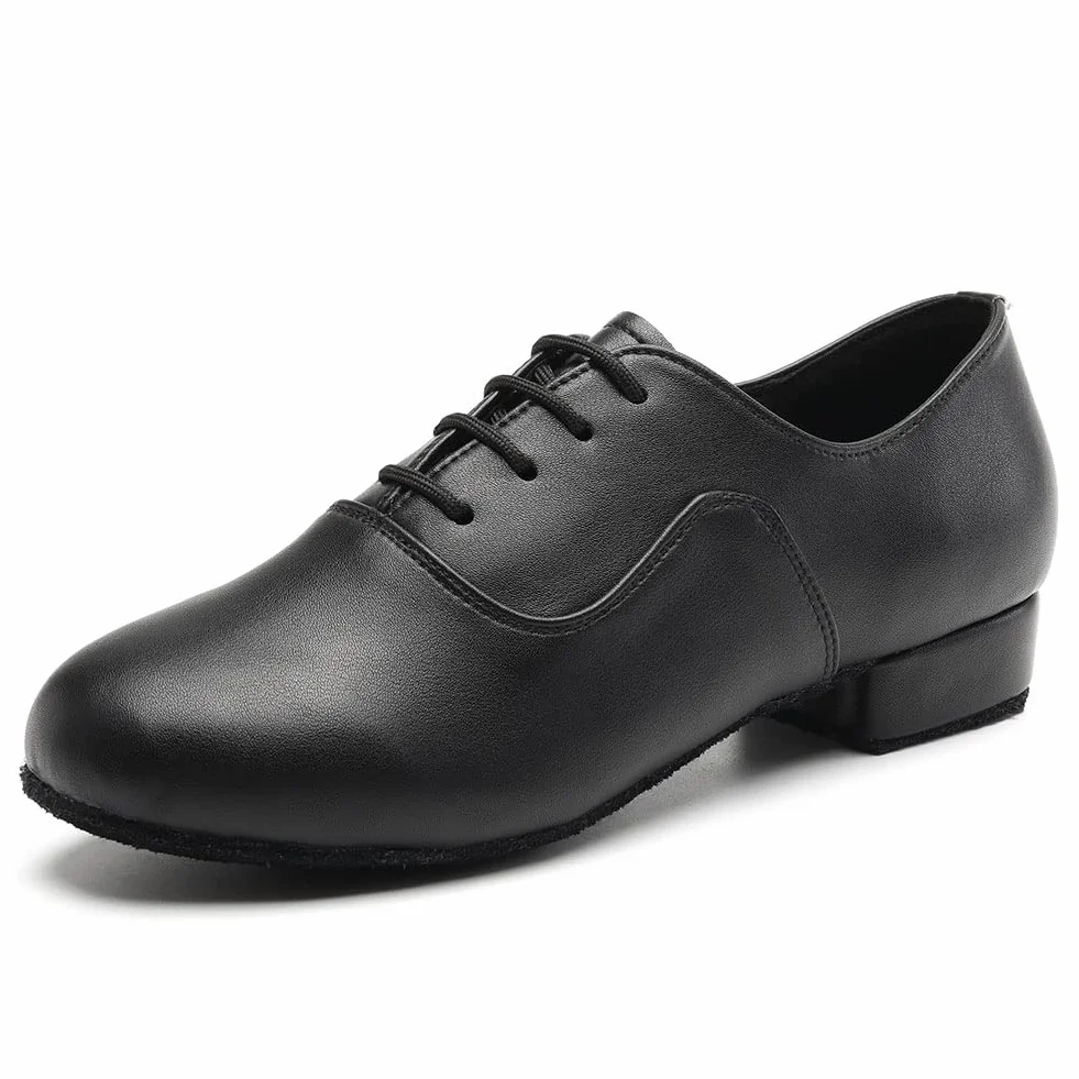Buty do tańca latynoamerykańskiego męskie niski obcas tango salsa