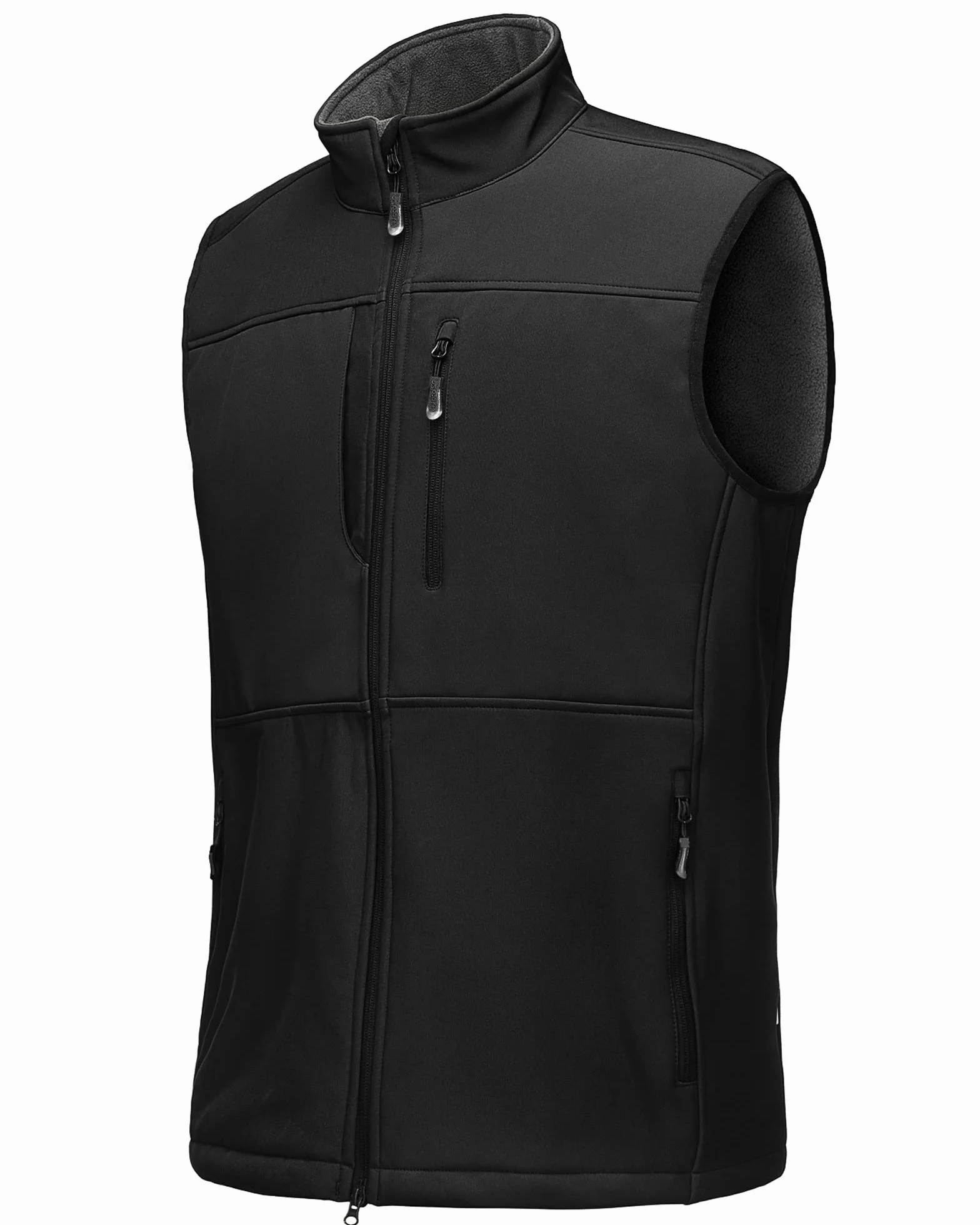 Chaqueta de chaleco softshell para hombre impermeable a prueba de viento 33,000ft