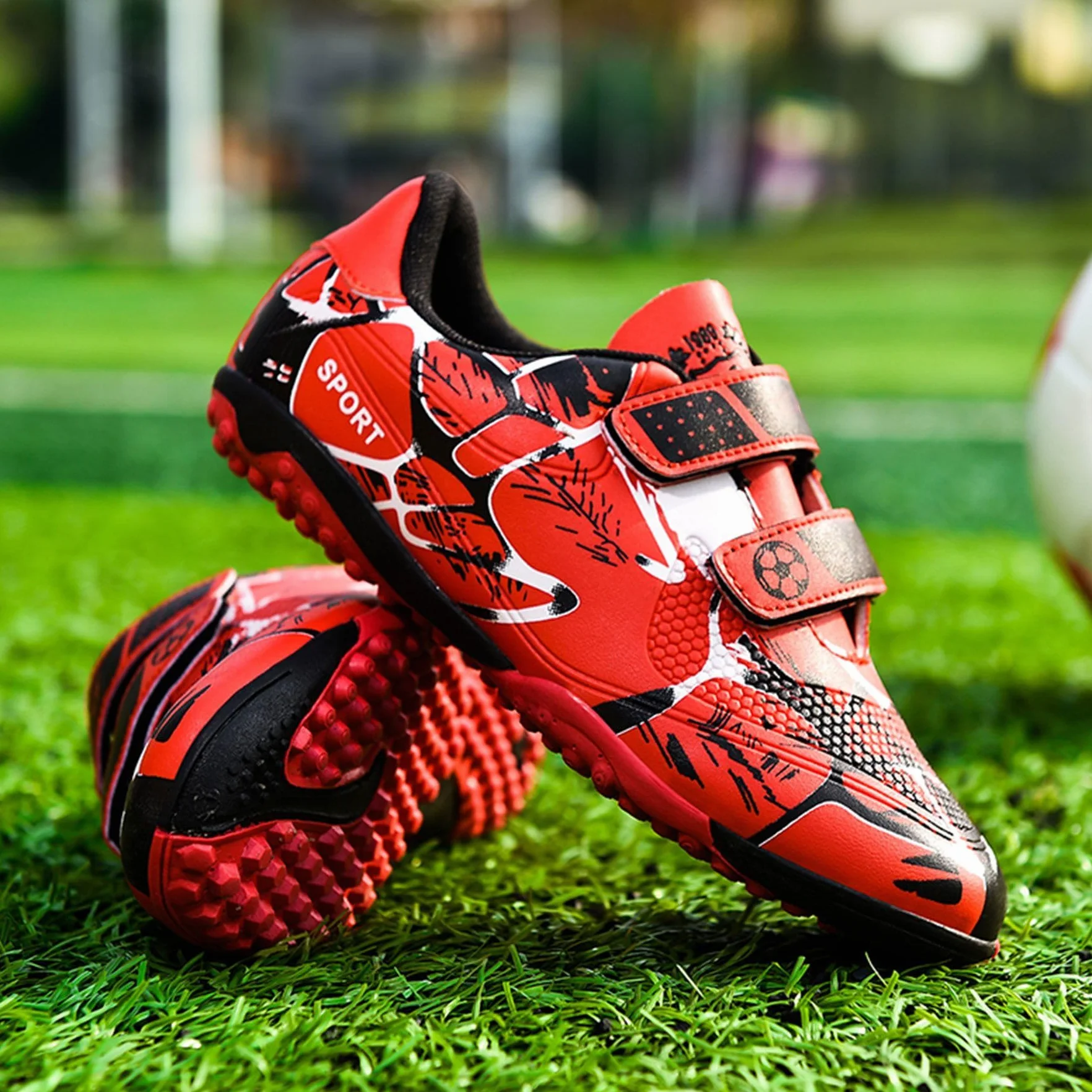 Zapatos de fútbol FG para niños Profesionales al Aire Libre TF Entrenamiento