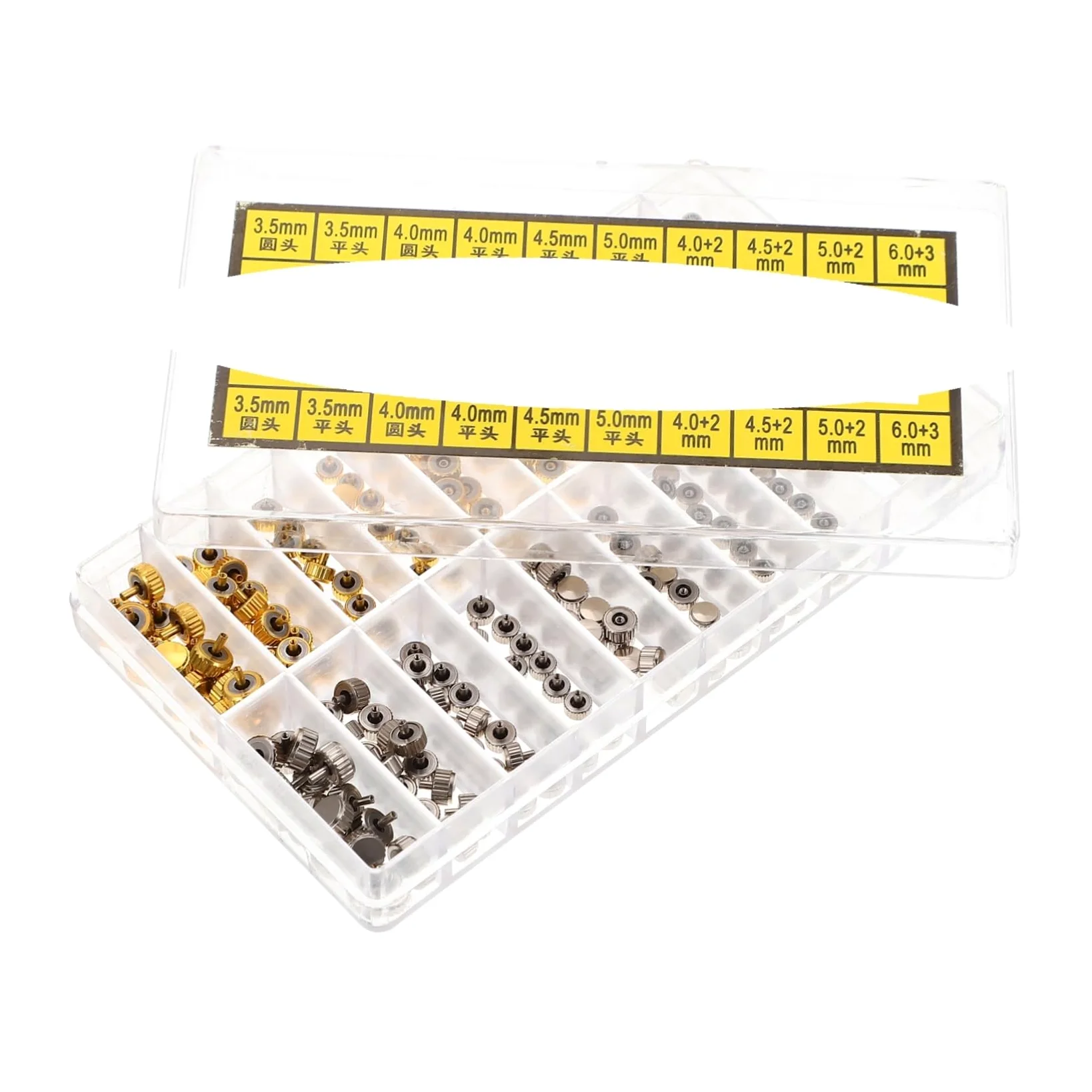 minkissy Kit de Piezas para Relojes Profesionales de Componentes Reemplazables de Acero Suministro de Reloj para Reparación