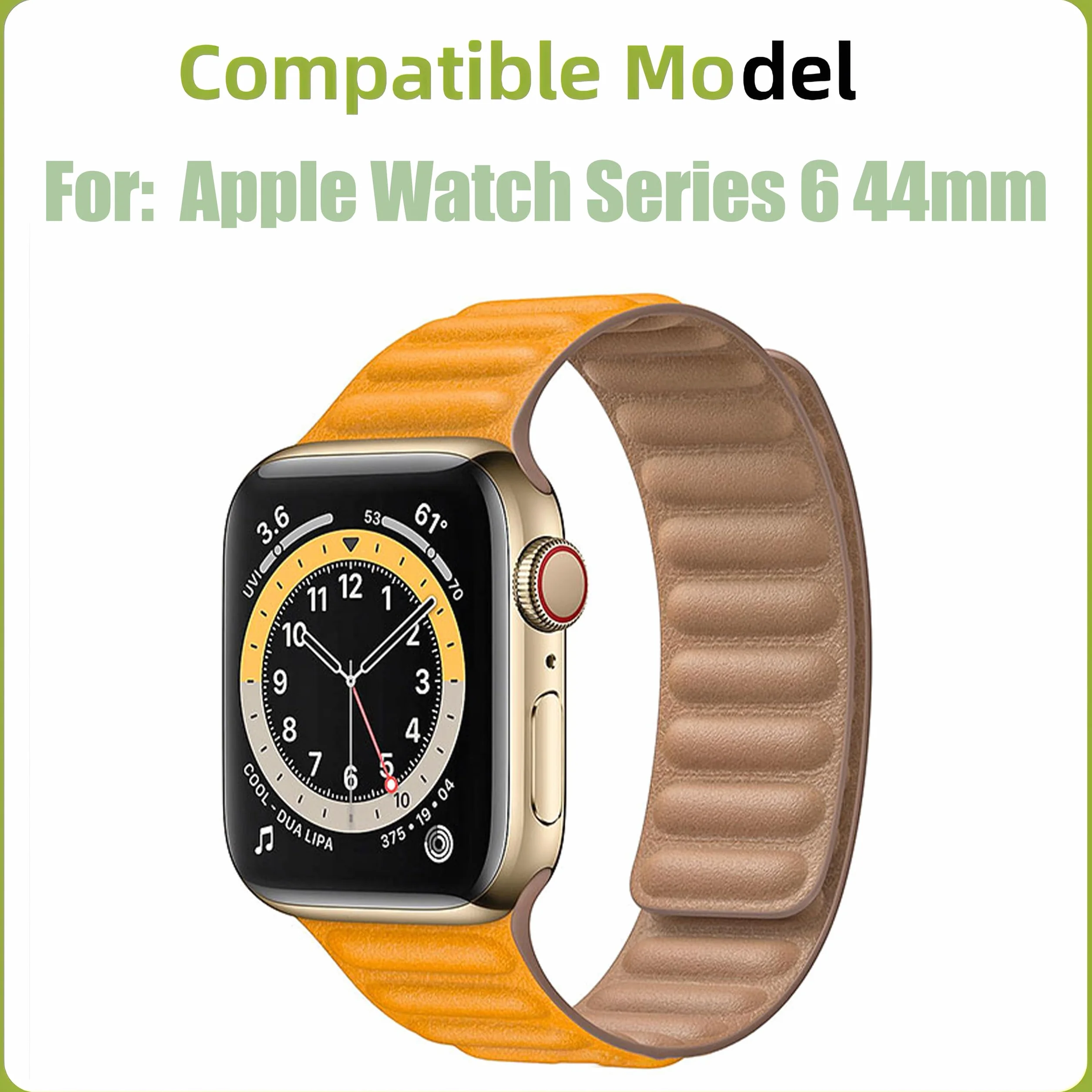 Juego de reparación de cristal frontal Apple Watch Series 6 44 mm con función táctil OCA