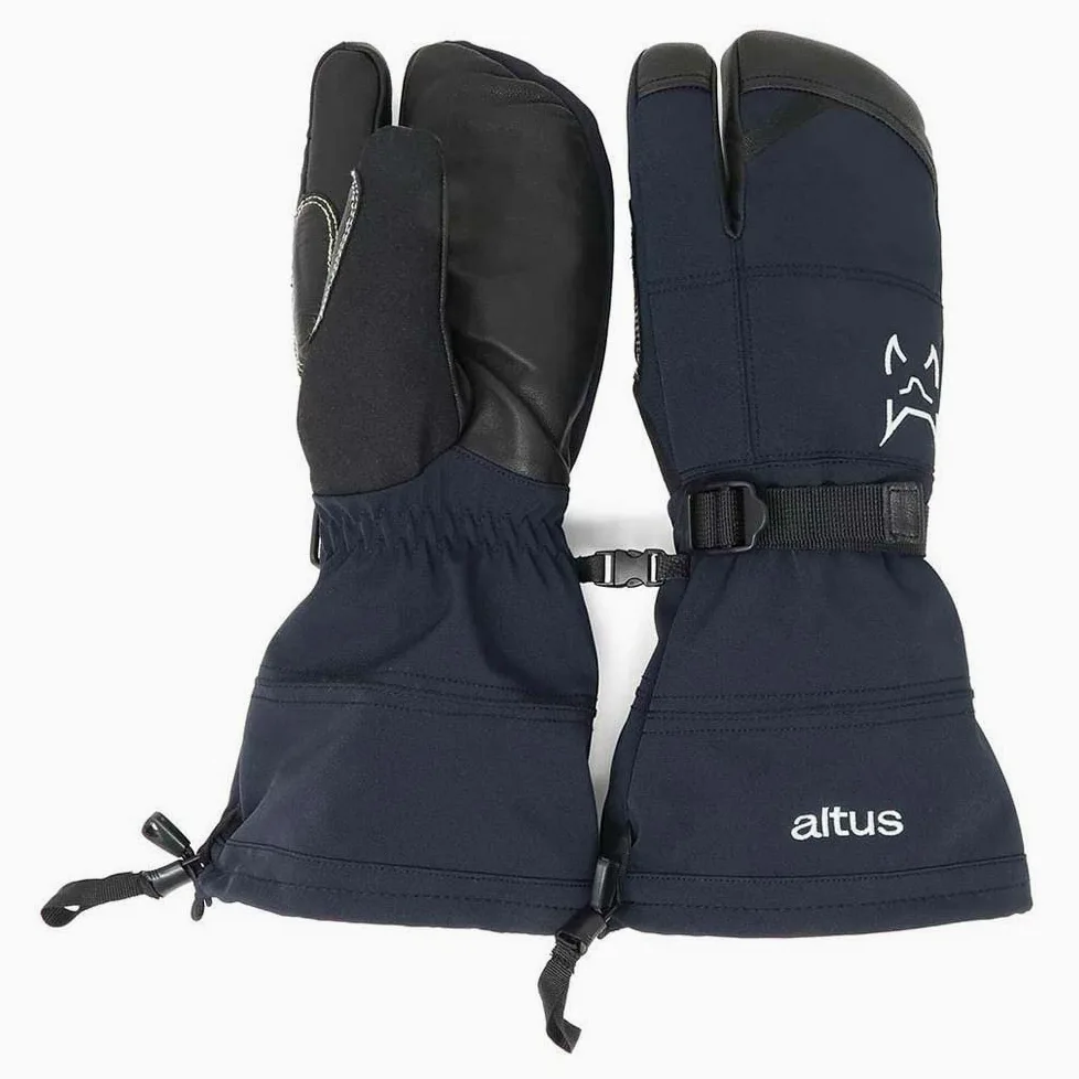 ALTUS Glaciar Manopla Tri-Dedo | con sotoguante de Polar | Guante Impermeable | Guante para esquí |