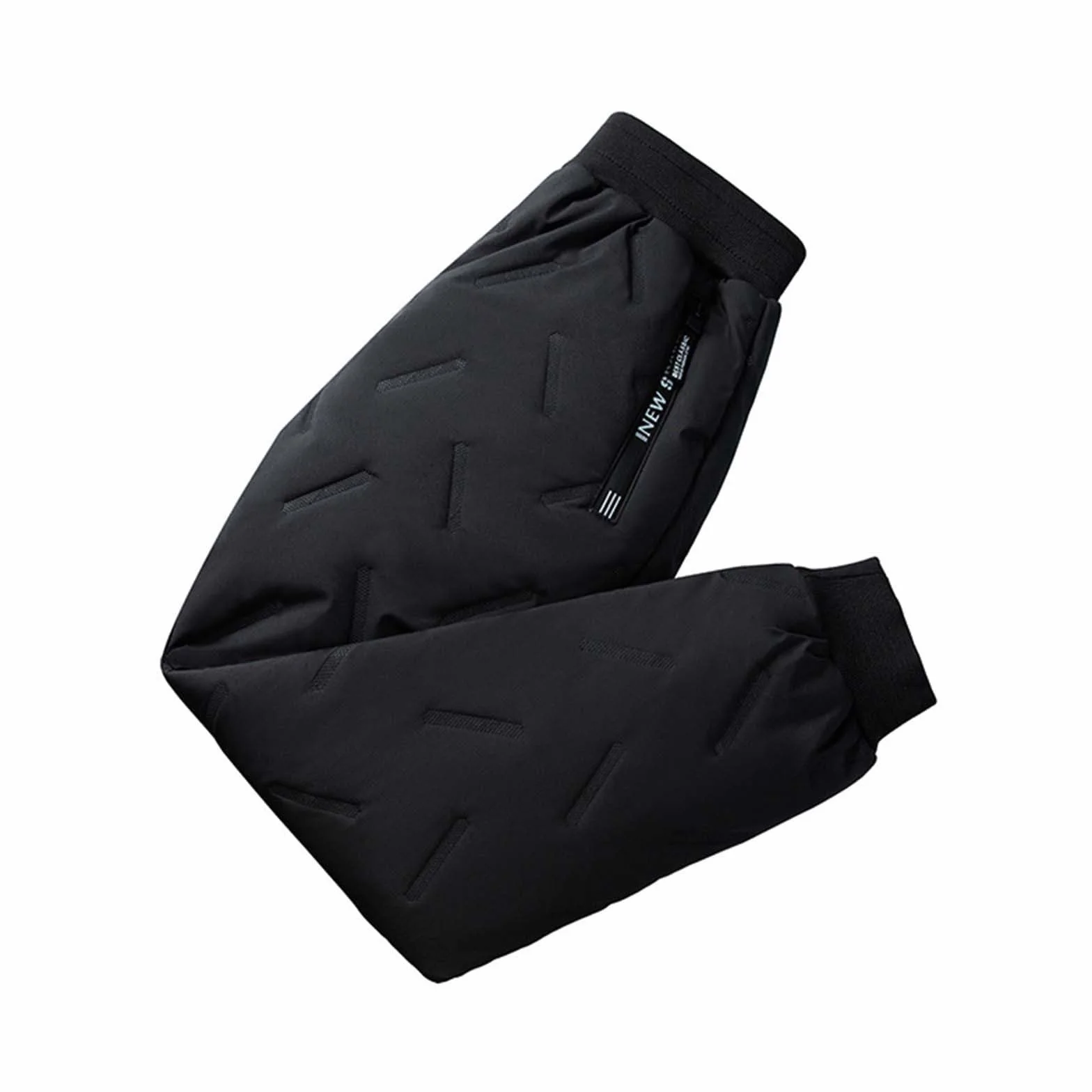 Pantalones de Nieve Gruesos y Cálidos para Niños Niñas 2-14 Años, Negro