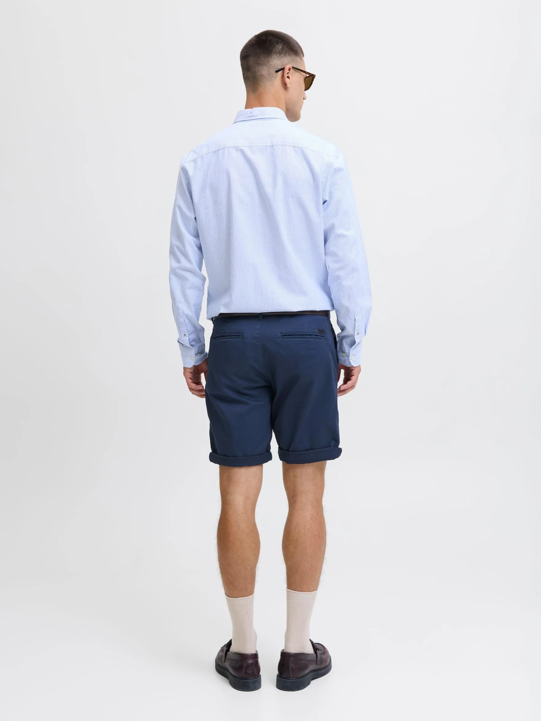 JACK & JONES Jjibowie Jjshorts Solid Bermudas para Hombre