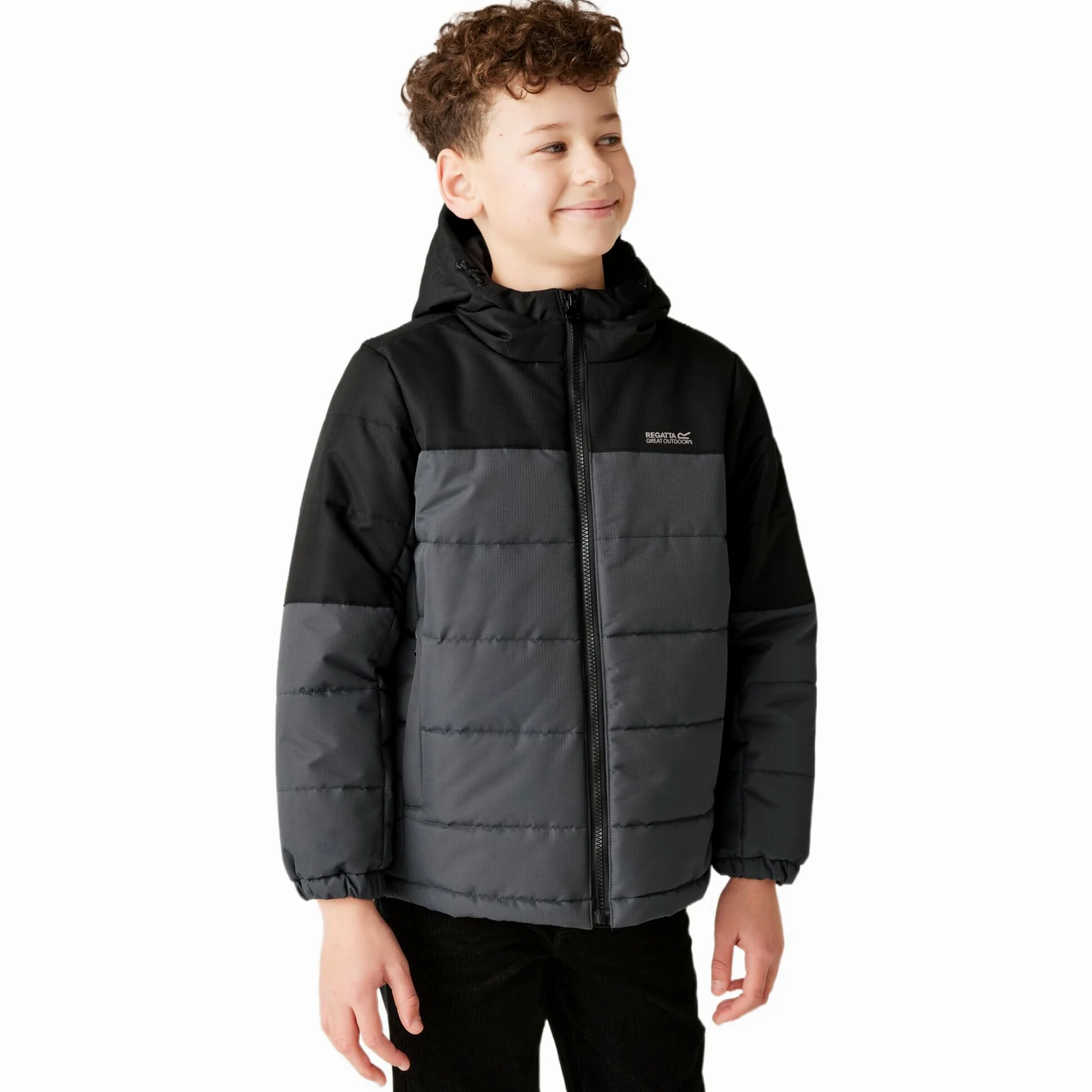 Regatta Lofthouse Regatta Niños Lofthouse aislado chaqueta agua repelente Reflective Trims Winter abrigo Unisex niños