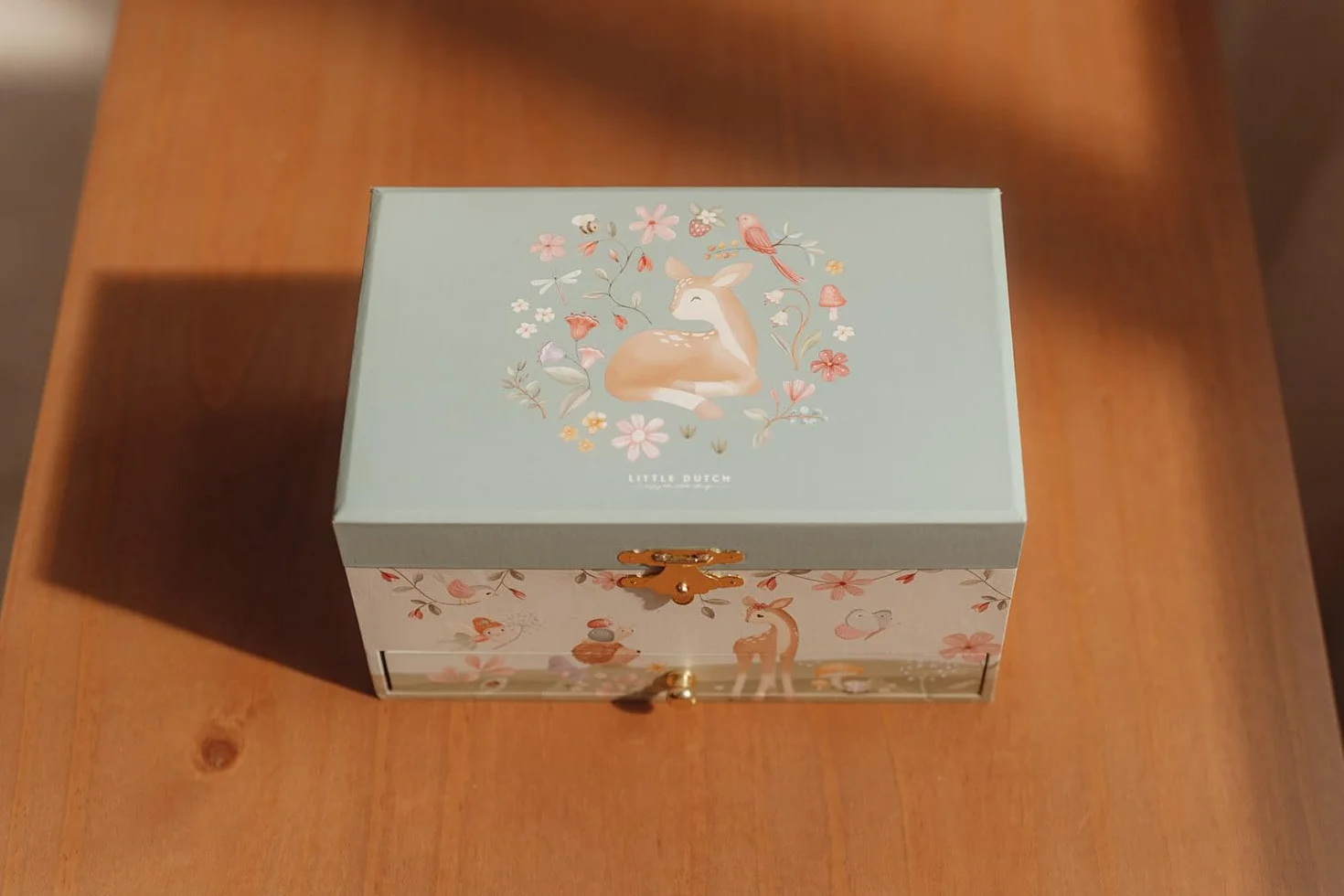 Little Dutch Fairy Garden Joyero con ciervo musical