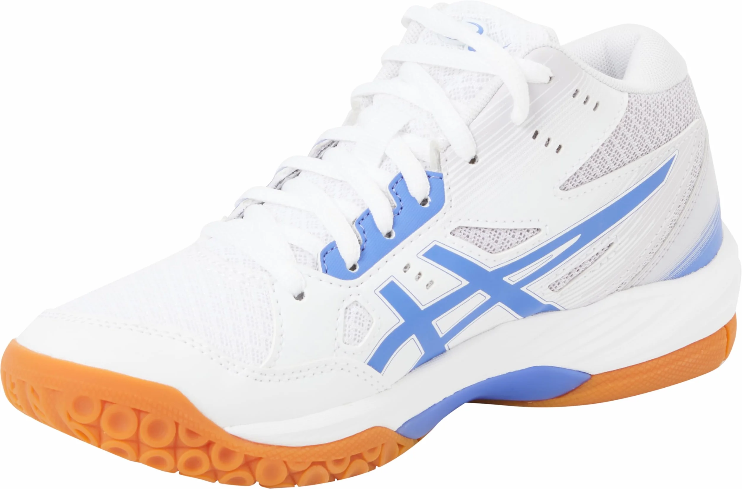 Asics Upcourt 5 Zapatillas de Voleibol Mujer Blanco Plata Pura 41.5 EU