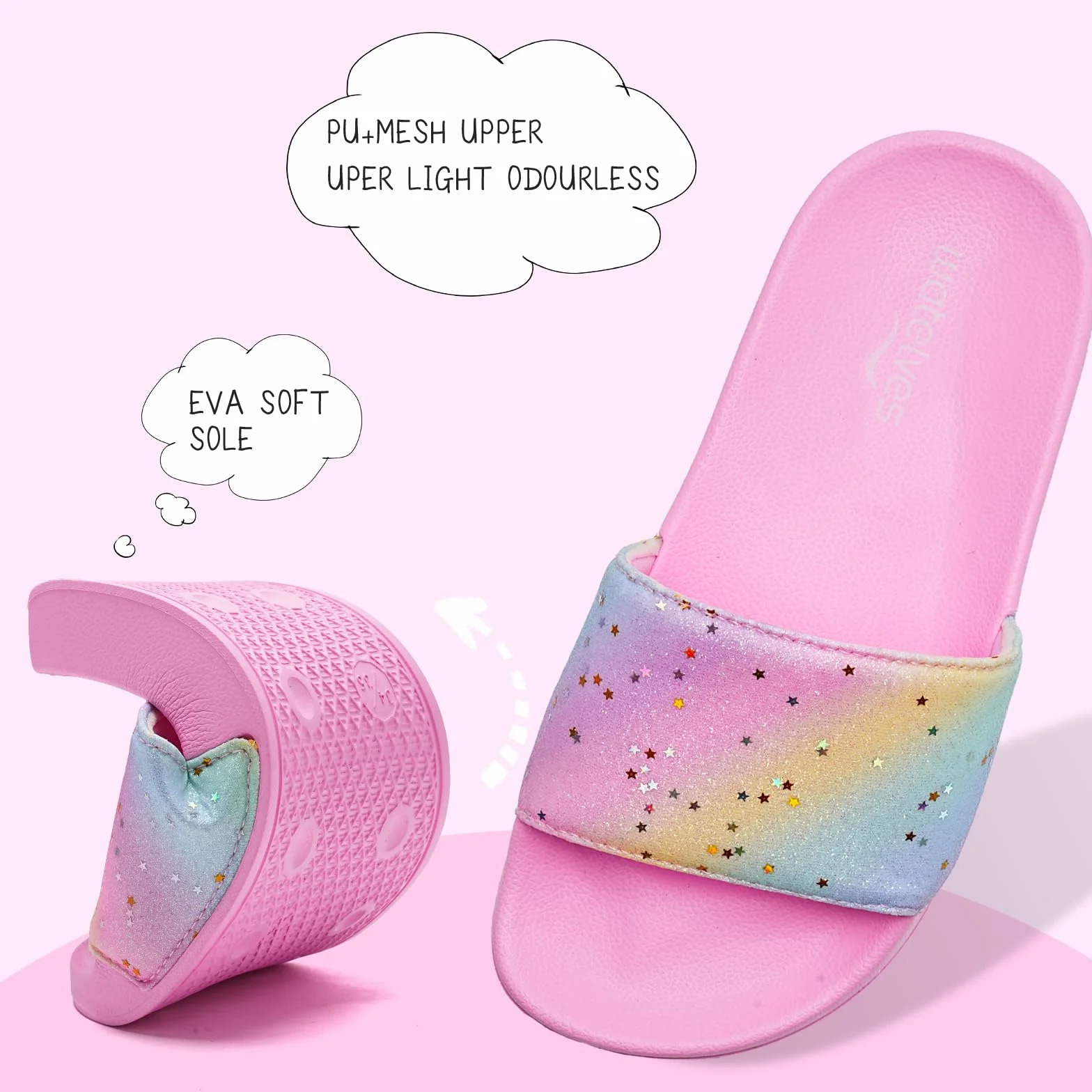 Chanclas Niña Playa Piscina Verano Antideslizante Sandalias Hogar