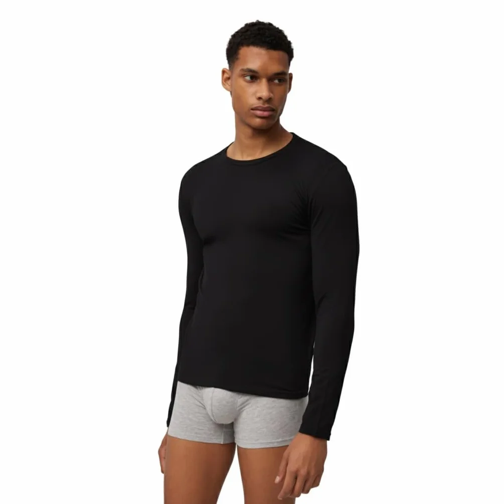 YSABEL MORA Camiseta Interior Térmica Manga Larga Hombre 92% Poliéster 8% Elastano