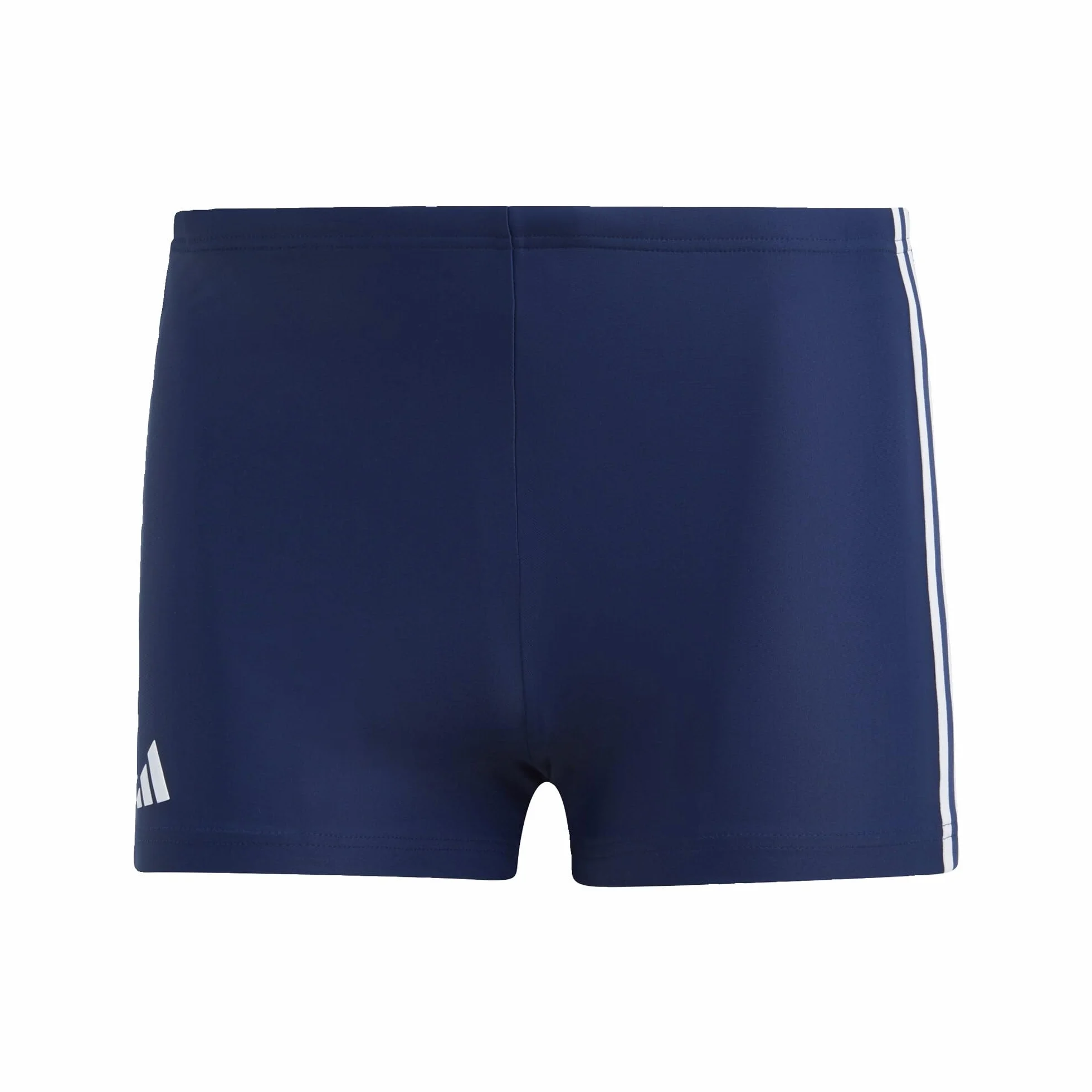 Adidas Classic 3-Stripes Swim Boxers Bãnador bóxer Hombre Multicolor Team Navy Blue 2 White M Long