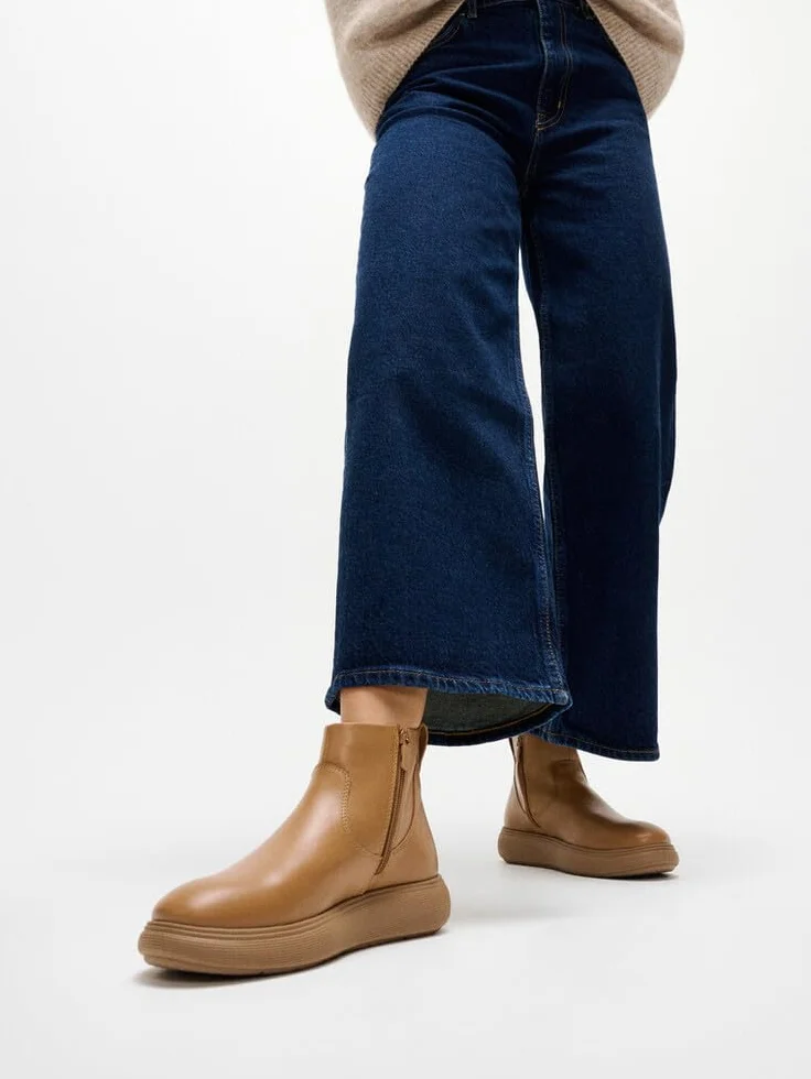 Fitflop Iq-comff Leather Zip Ankle Boots Botas cortas al tobillo