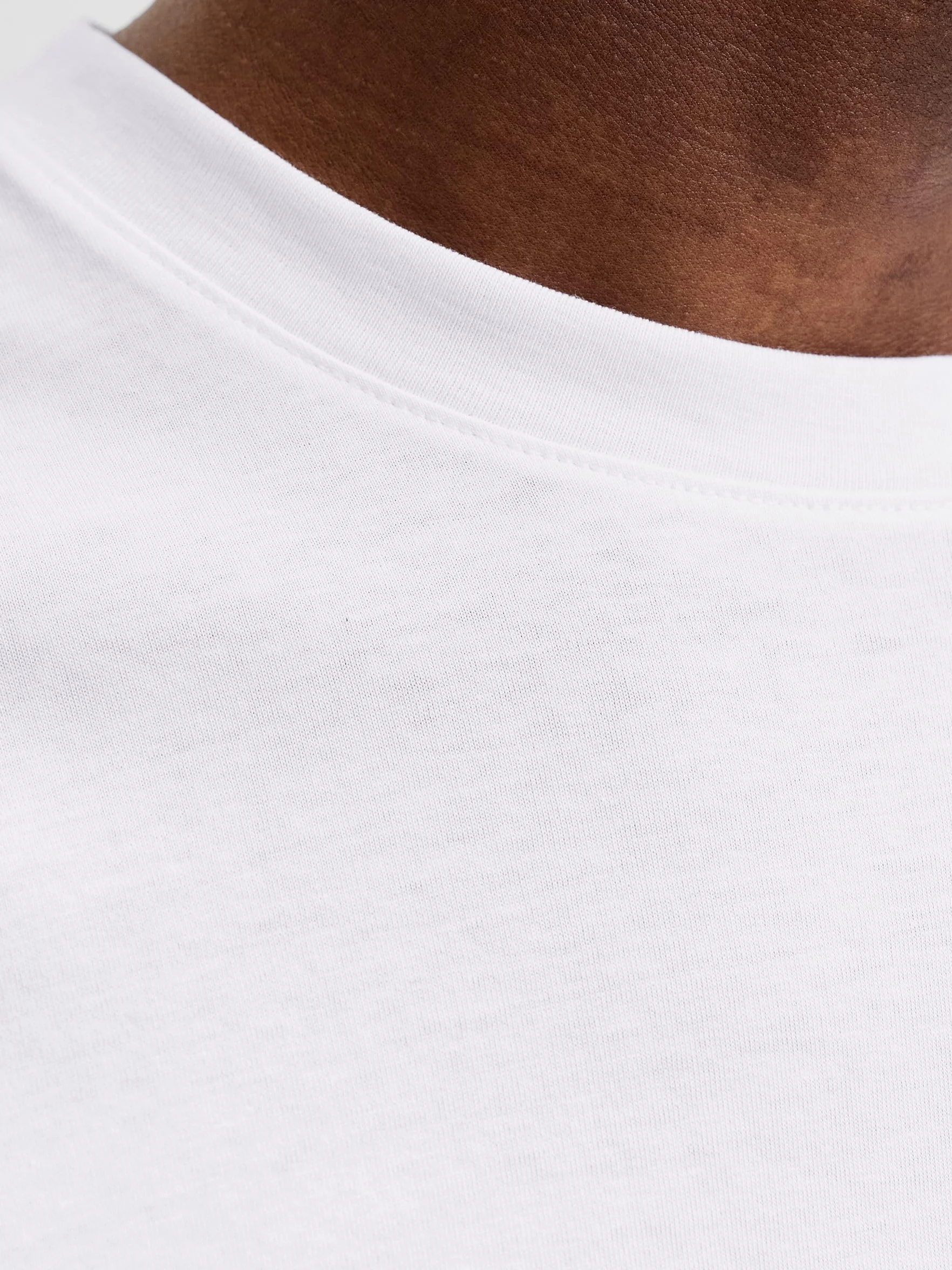 JACK & JONES T-Shirt Plain O-Neck