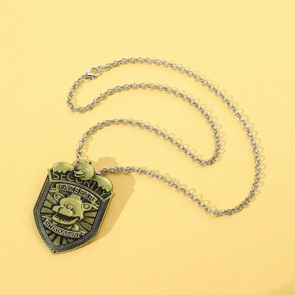 Collar con colgante esmaltado
