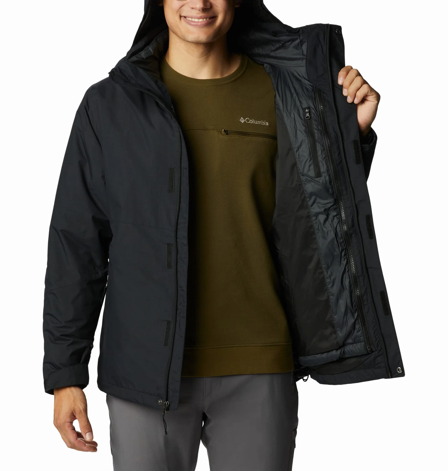 Columbia Element Blocker Interchange Jacket 3 En 1 Hombre