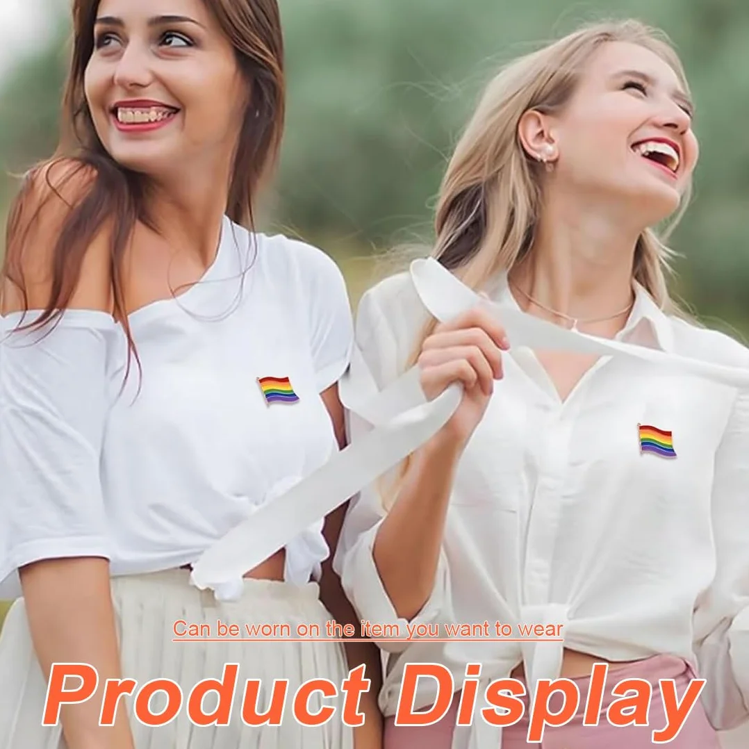 Broches Arcoíris LGBT Pack 16 Pines Decoración Mochila Chaqueta Bolso