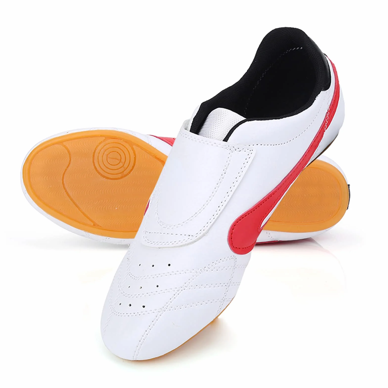 Zapatos de Taekwondo Transpirables Calzado Ligero para Gimnasio Entrenamiento Competición Boxeo Kung fu Tai chi Talla 35