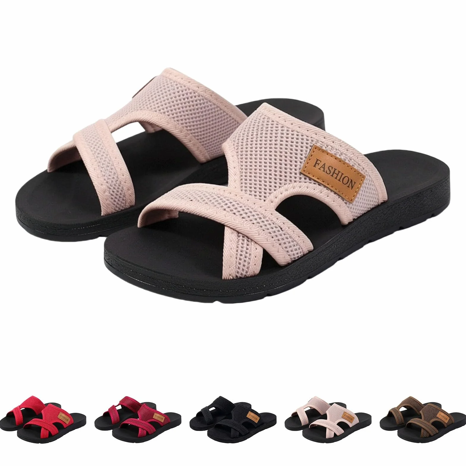 Chanclas Mujer Verano Sandalias Planas Barefoot Zapatillas Playa Antideslizantes Goma
