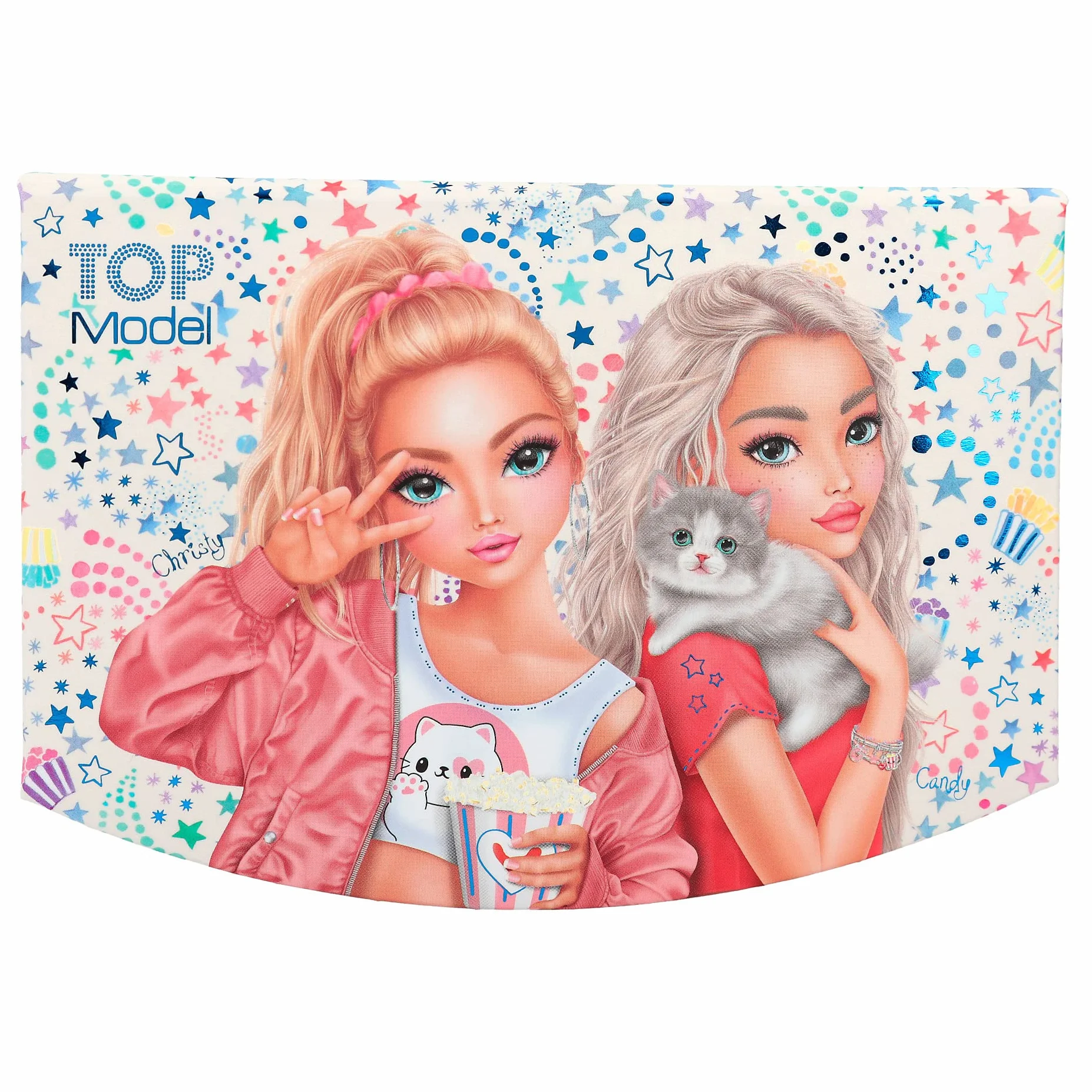 Depesche TOPModel Cutie Star Joyero rosa diseño estrellas