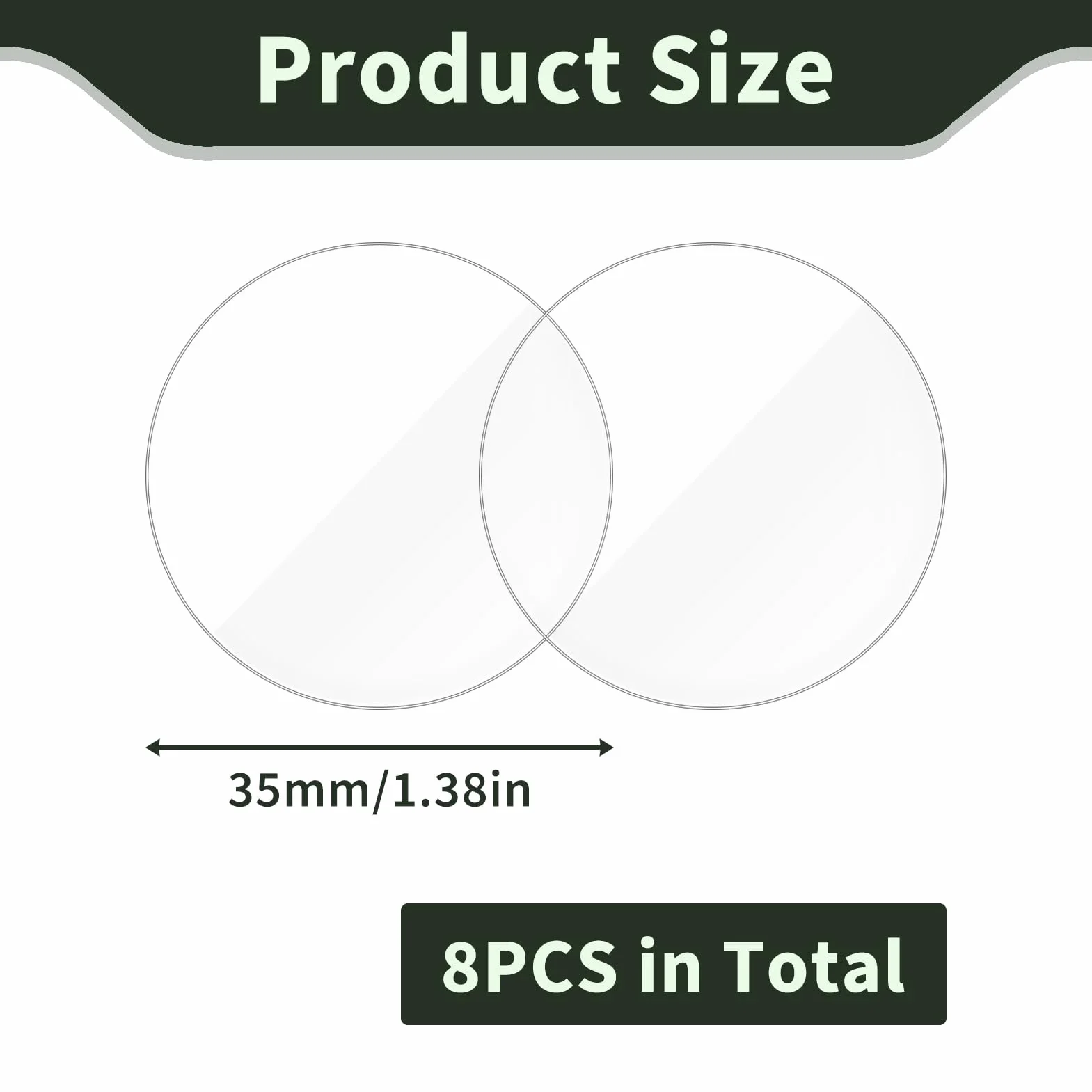 Protector Pantalla Compatible con Garmin Vivoactive 5, Película Hidrogel HD TPU Flexible, 8 Piezas