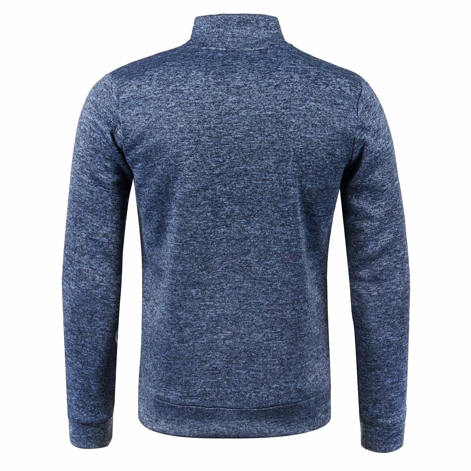 Sudadera para hombre sin capucha con cremallera chaqueta fina ligera deportiva transpirable